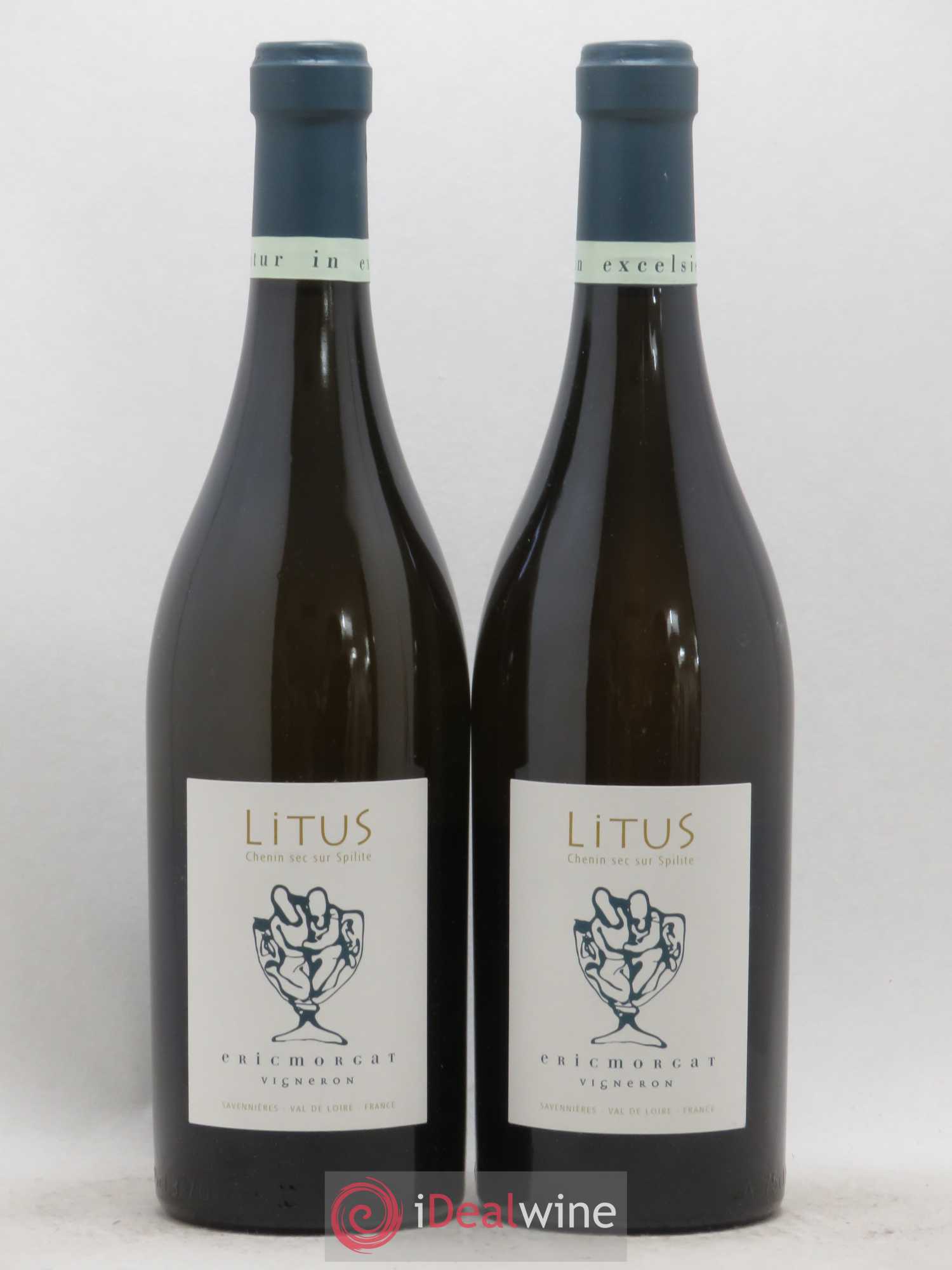 Anjou Litus Eric Morgat 2008 - Lot de 2 bouteilles - 0