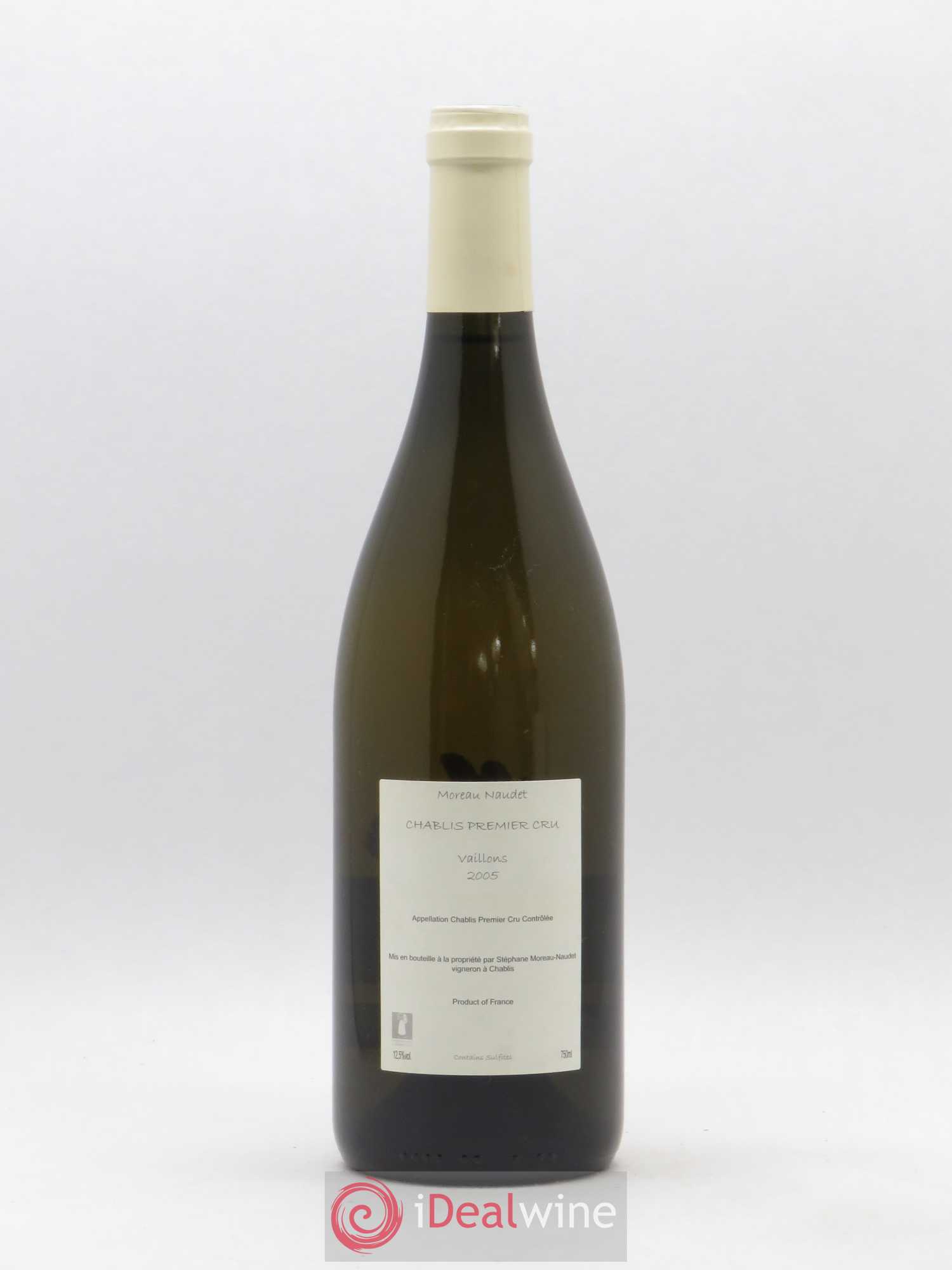Chablis 1er Cru Vaillons Domaine Moreau Naudet 2005 - Posten von 1 Flasche - 1