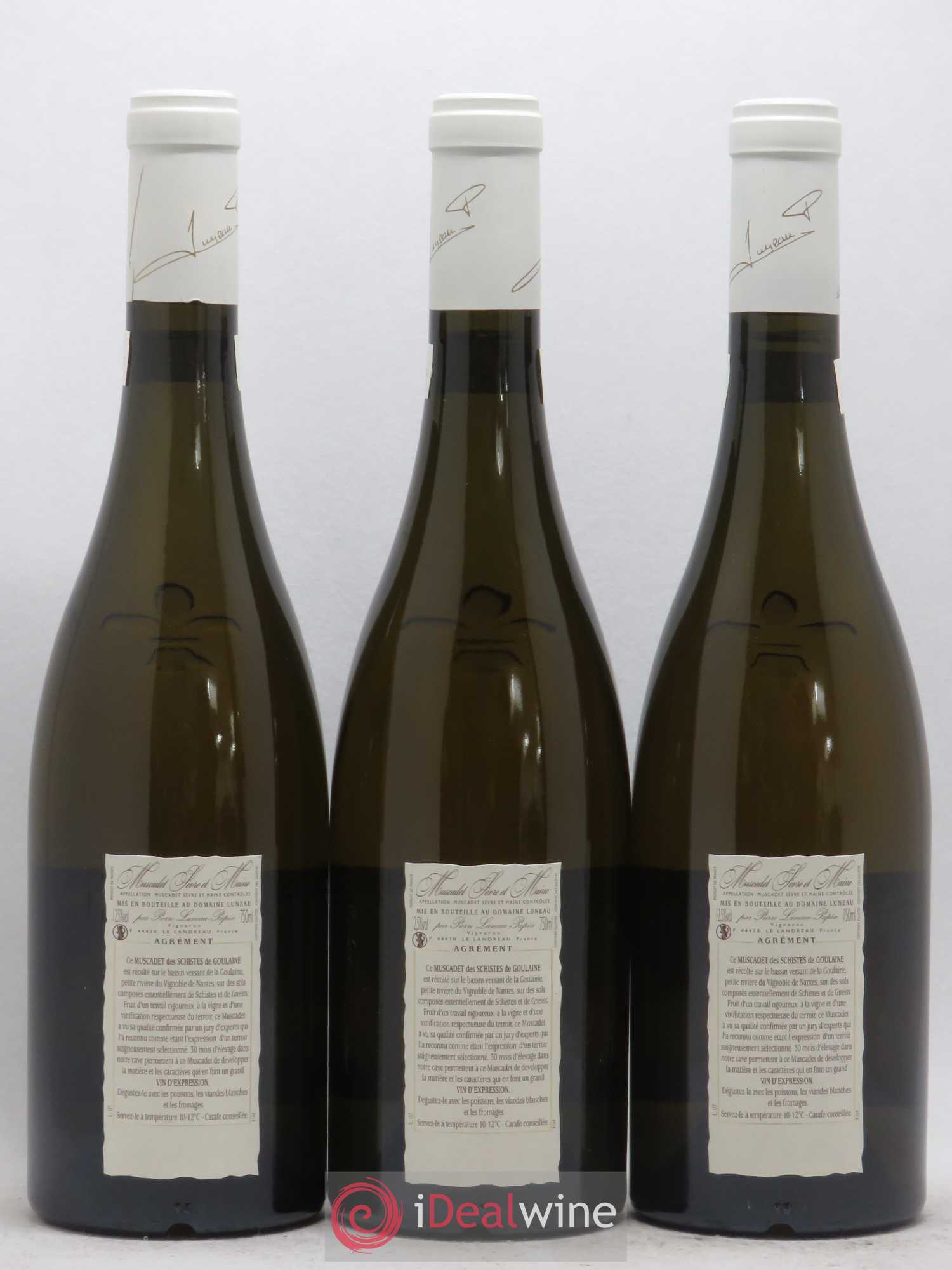 Muscadet-Sèvre-et-Maine Clos Des Noelles Cuvee Excelsior Domaine Luneau Papin 2004 - Posten von 6 Flaschen - 2
