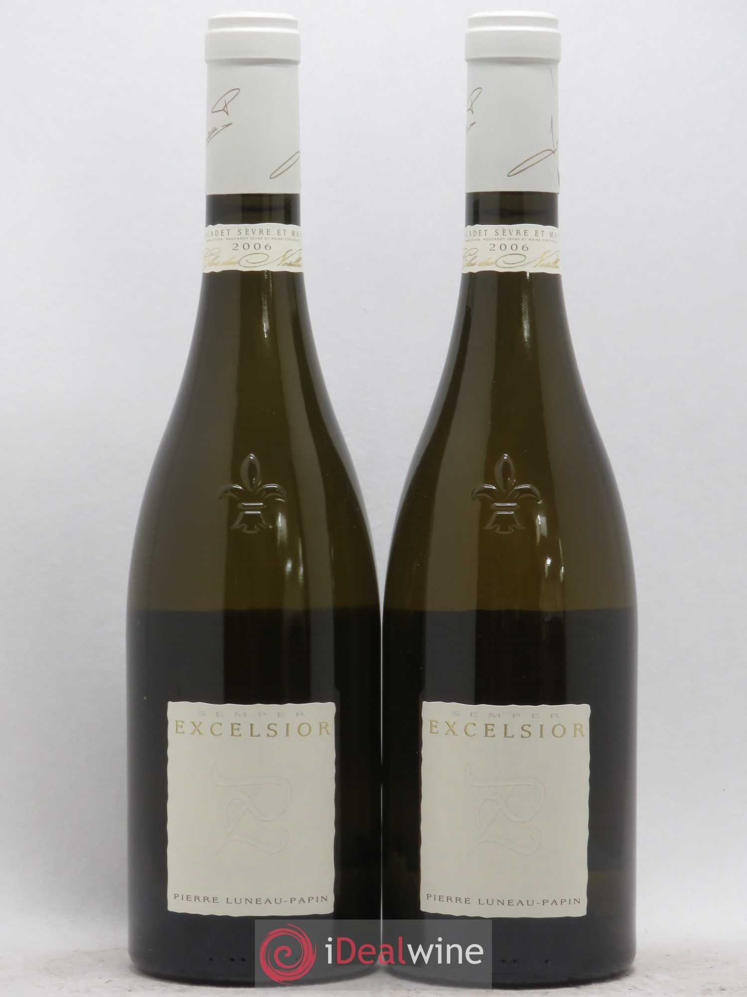 Muscadet-Sèvre-et-Maine Clos Des Noelles Cuvee Excelsior Domaine Luneau Papin 2006 - Posten von 2 Flaschen - 0