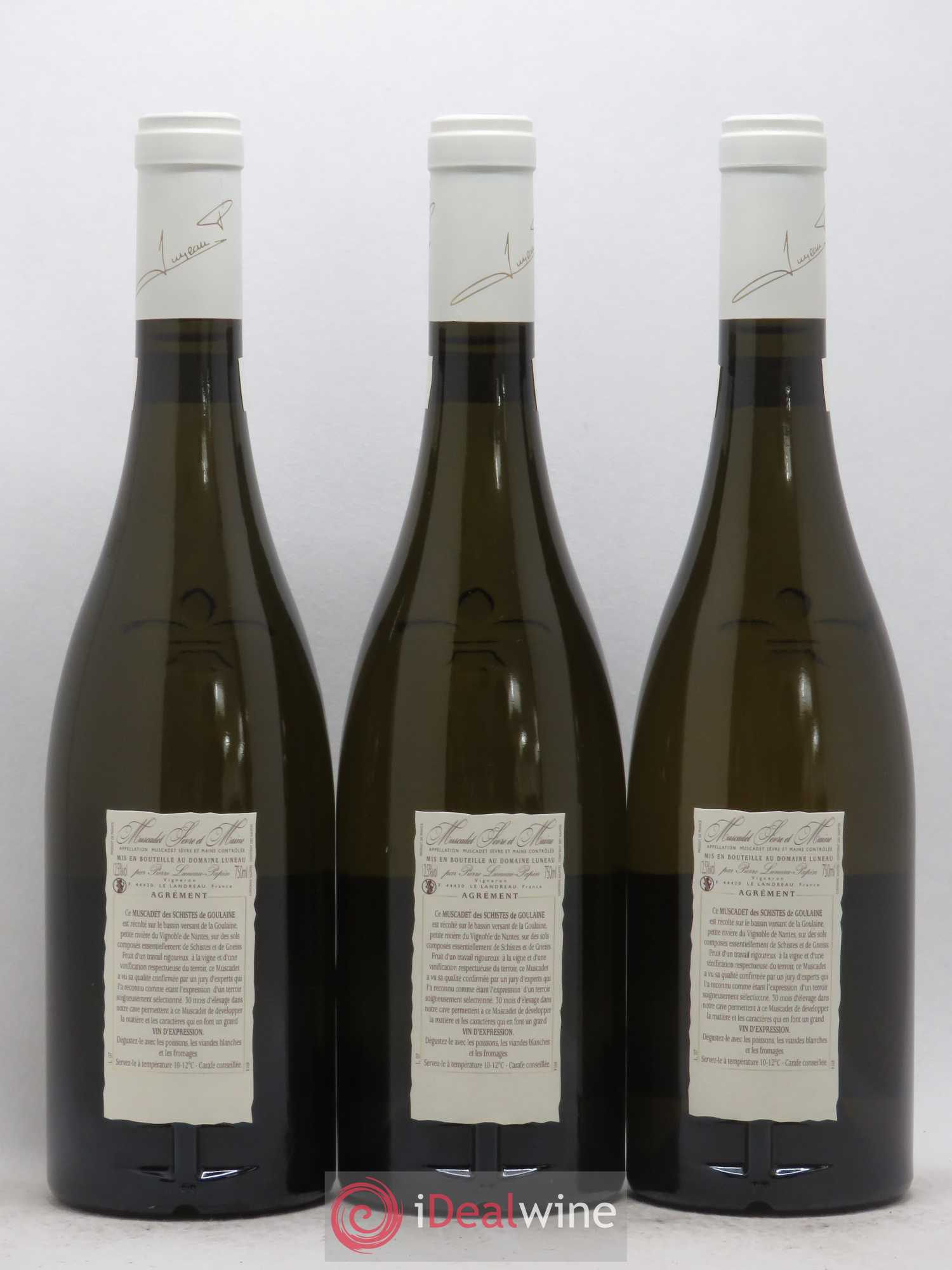 Muscadet-Sèvre-et-Maine Clos Des Noelles Cuvee Excelsior Domaine Luneau Papin 2006 - Posten von 6 Flaschen - 2