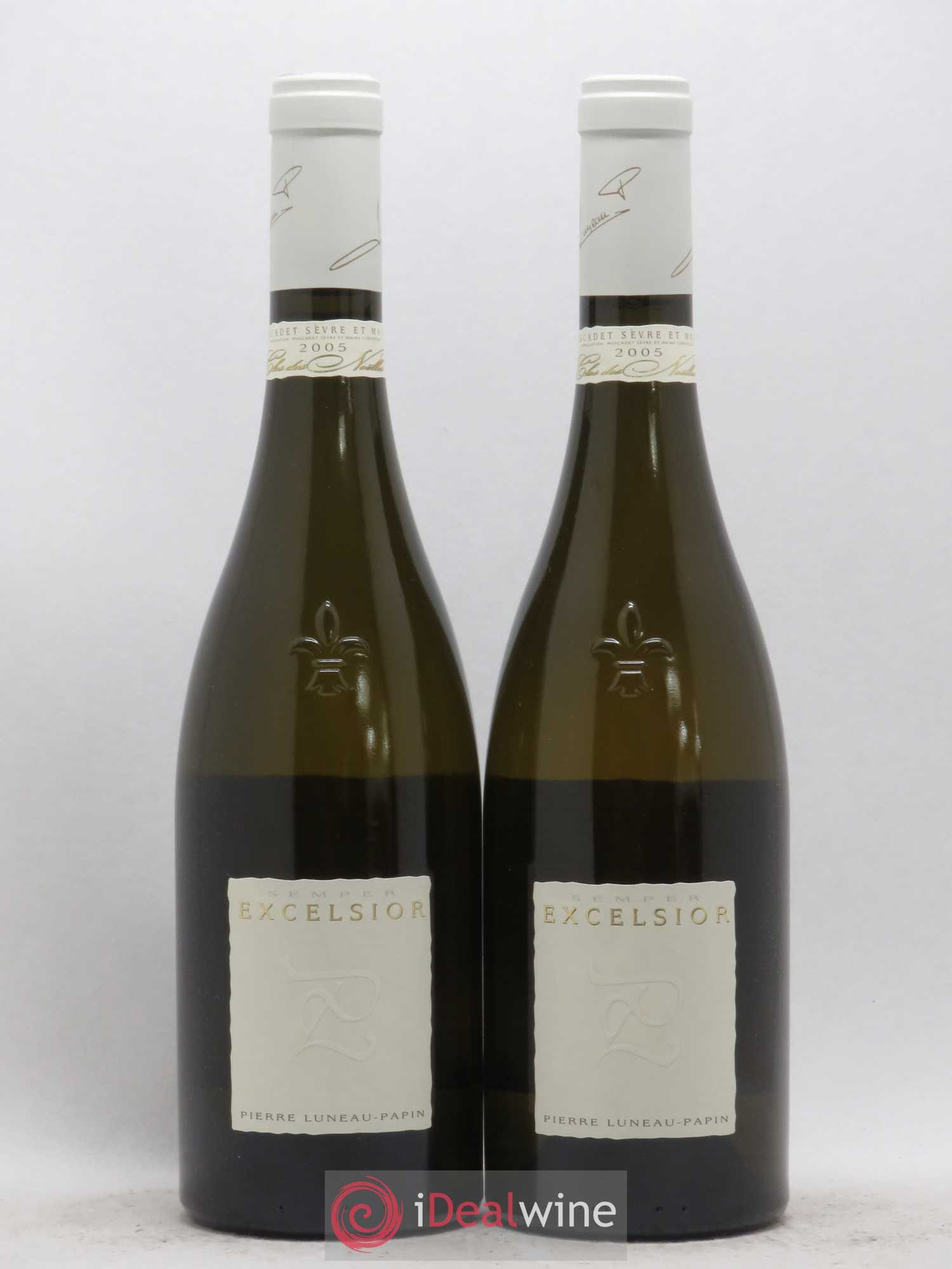 Muscadet-Sèvre-et-Maine Clos Des Noelles Cuvee Excelsior Domaine Luneau Papin 2005 - Posten von 2 Flaschen - 0