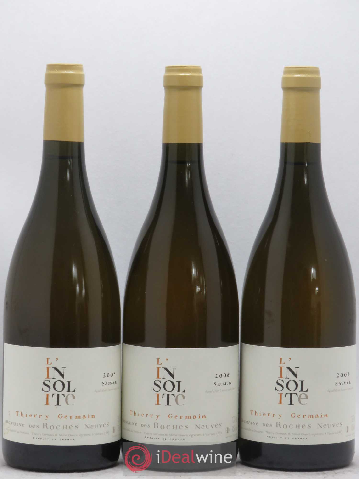 Saumur Insolite Domaine des Roches Neuves - Thierry Germain 2006 - Lot de 6 bouteilles - 2
