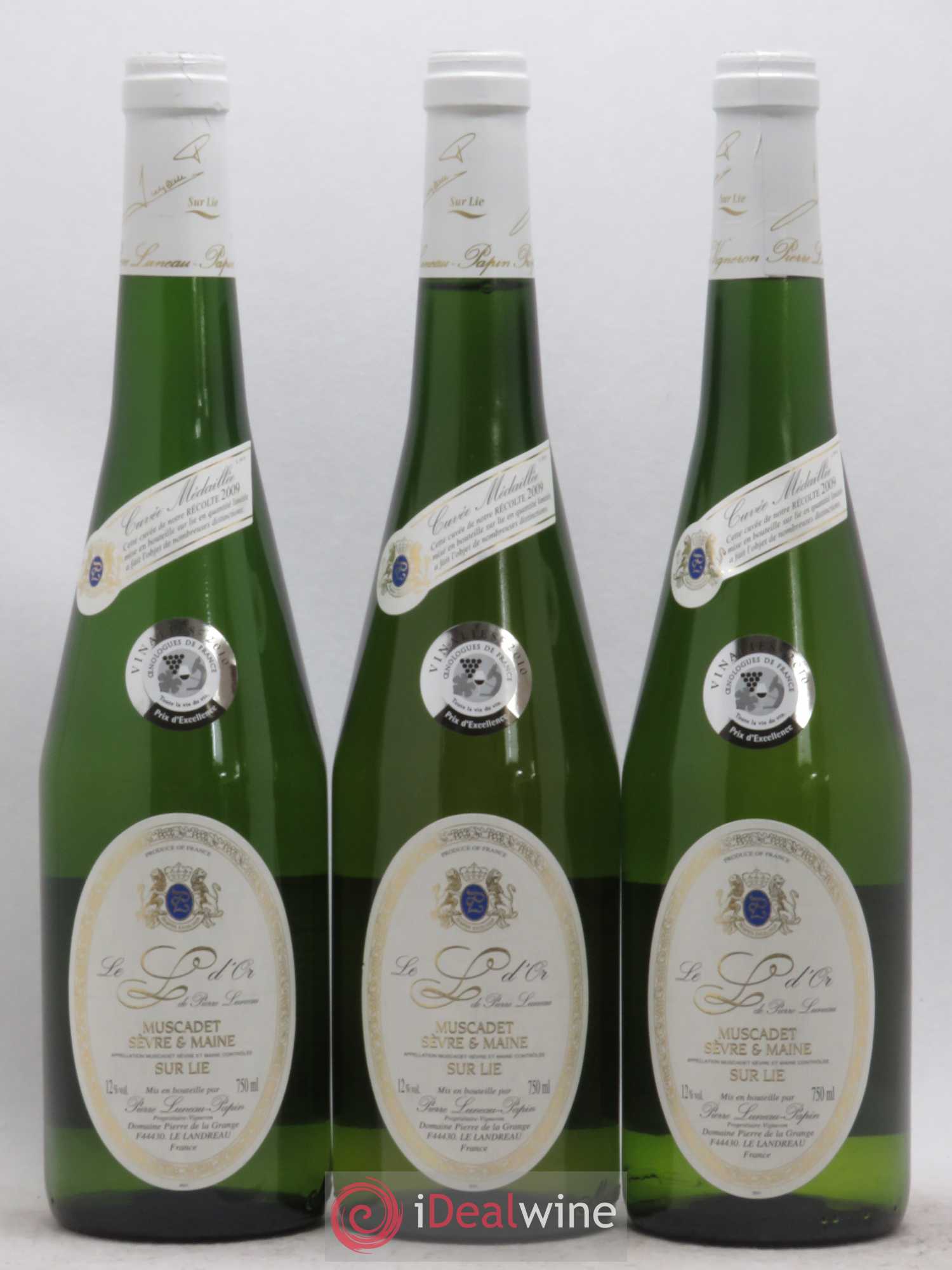 Muscadet-Sèvre-et-Maine L D'Or Luneau-Papin 2009 - Lot de 6 bouteilles - 2