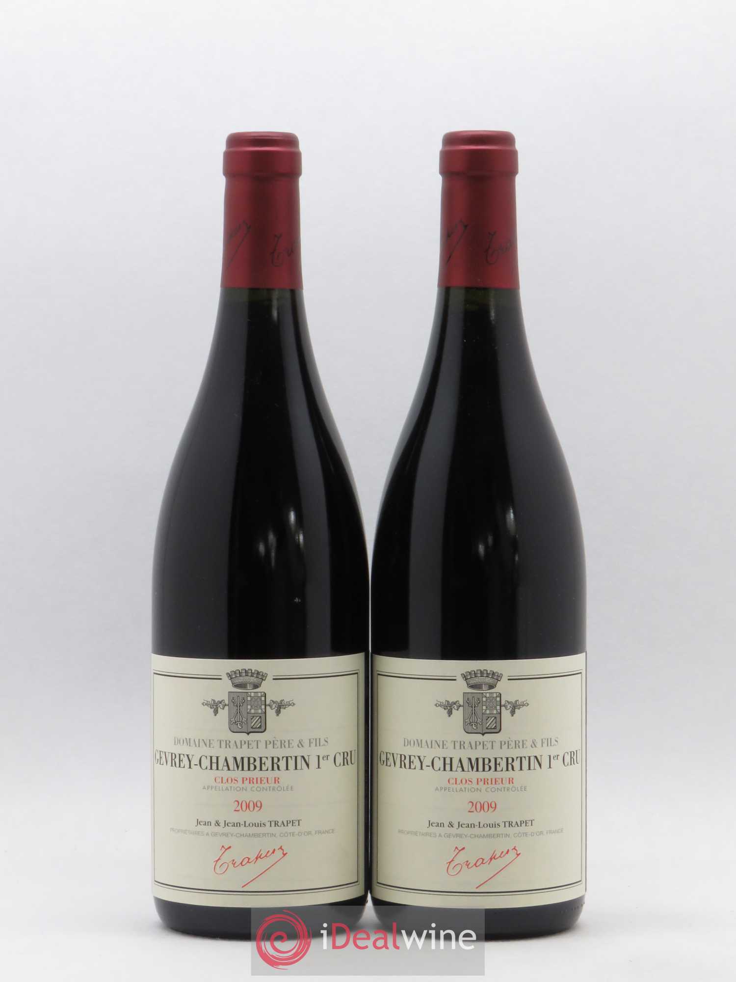 Gevrey-Chambertin 1er Cru Clos Prieur Domaine Trapet 2009 - Lot de 2 bouteilles - 0