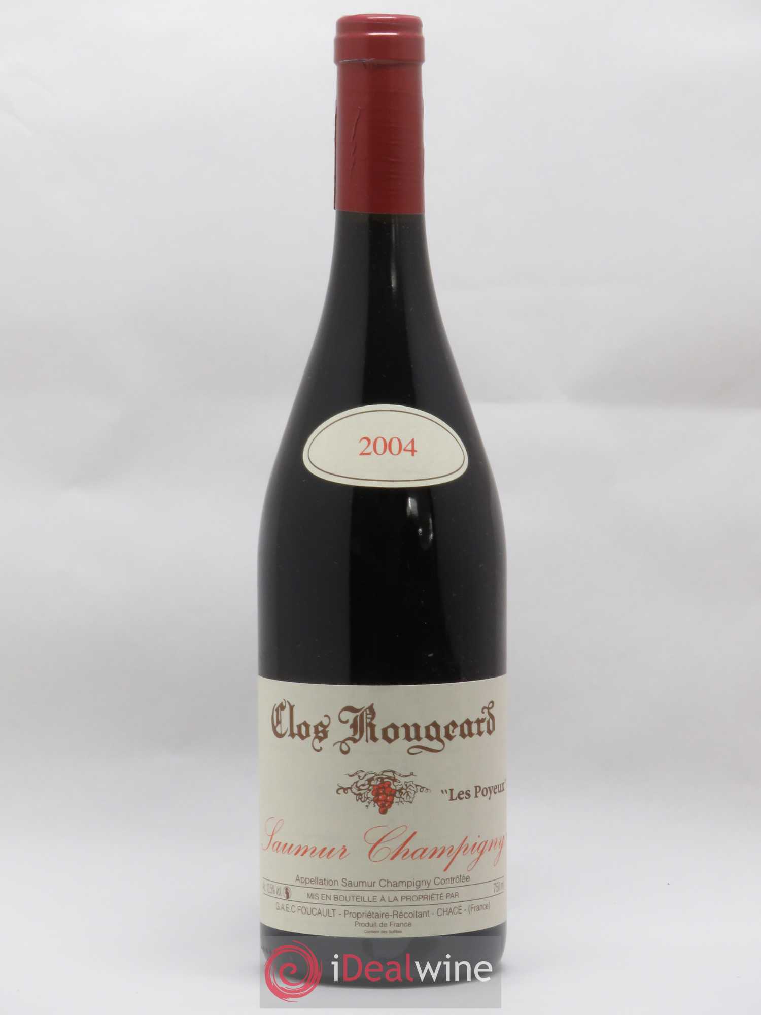 Saumur-Champigny Les Poyeux Clos Rougeard 2004 - Lot de 1 bouteille - 0