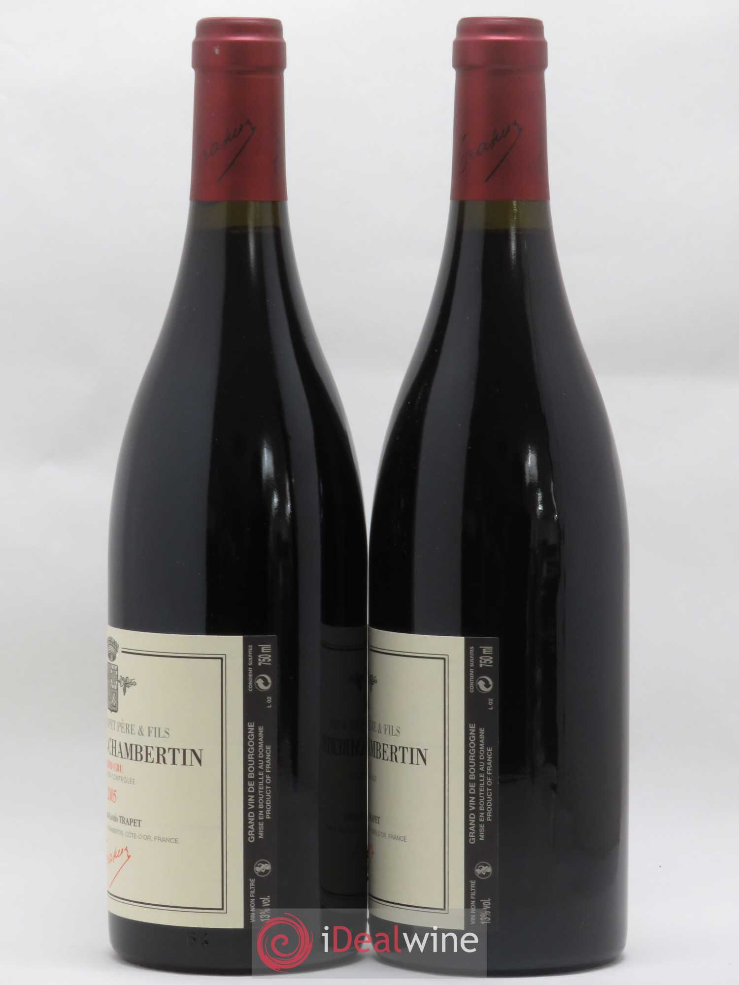 Chapelle-Chambertin Grand Cru Domaine Trapet 2005 - Lot de 2 bouteilles - 1