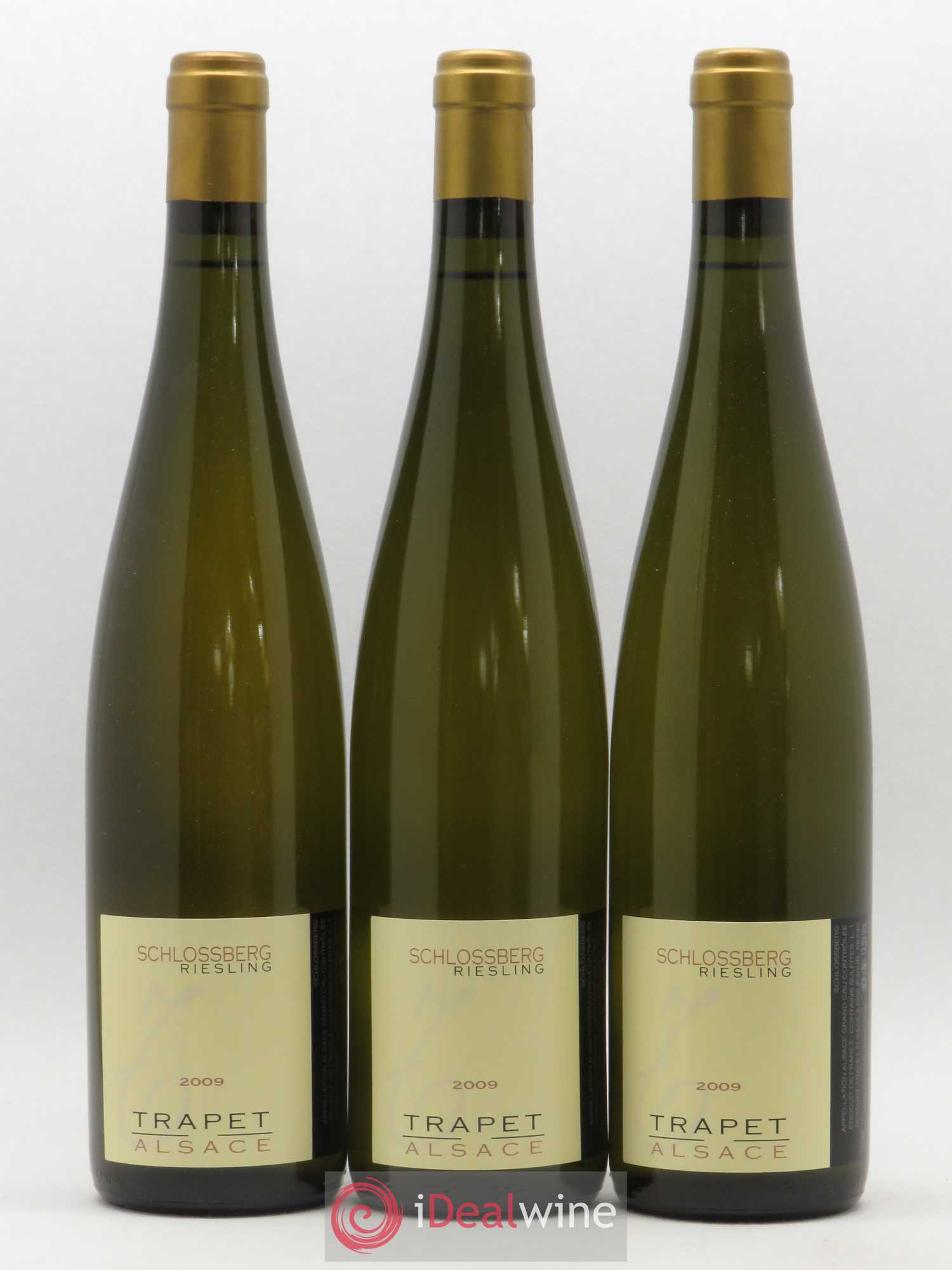 Alsace Riesling Grand Cru Schlossberg Domaine Trapet 2009 - Lot de 3 bouteilles - 0