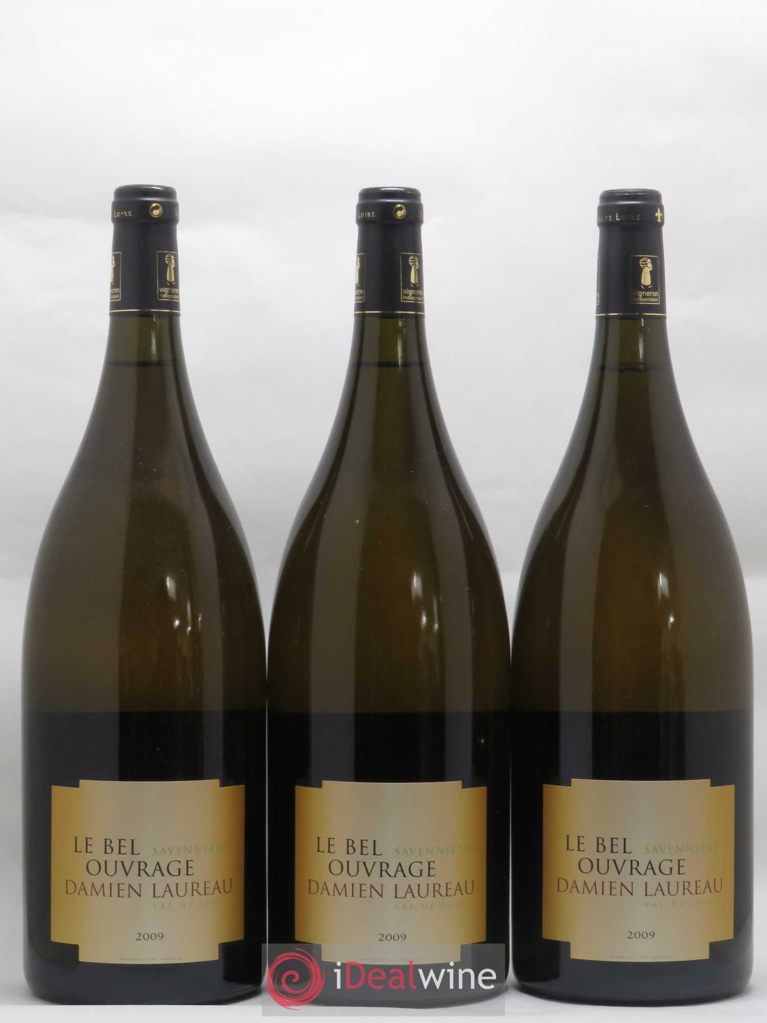 Savennières Le Bel Ouvrage Domaine Damien Laureau 2009 - Posten von 3 Magnum - 0