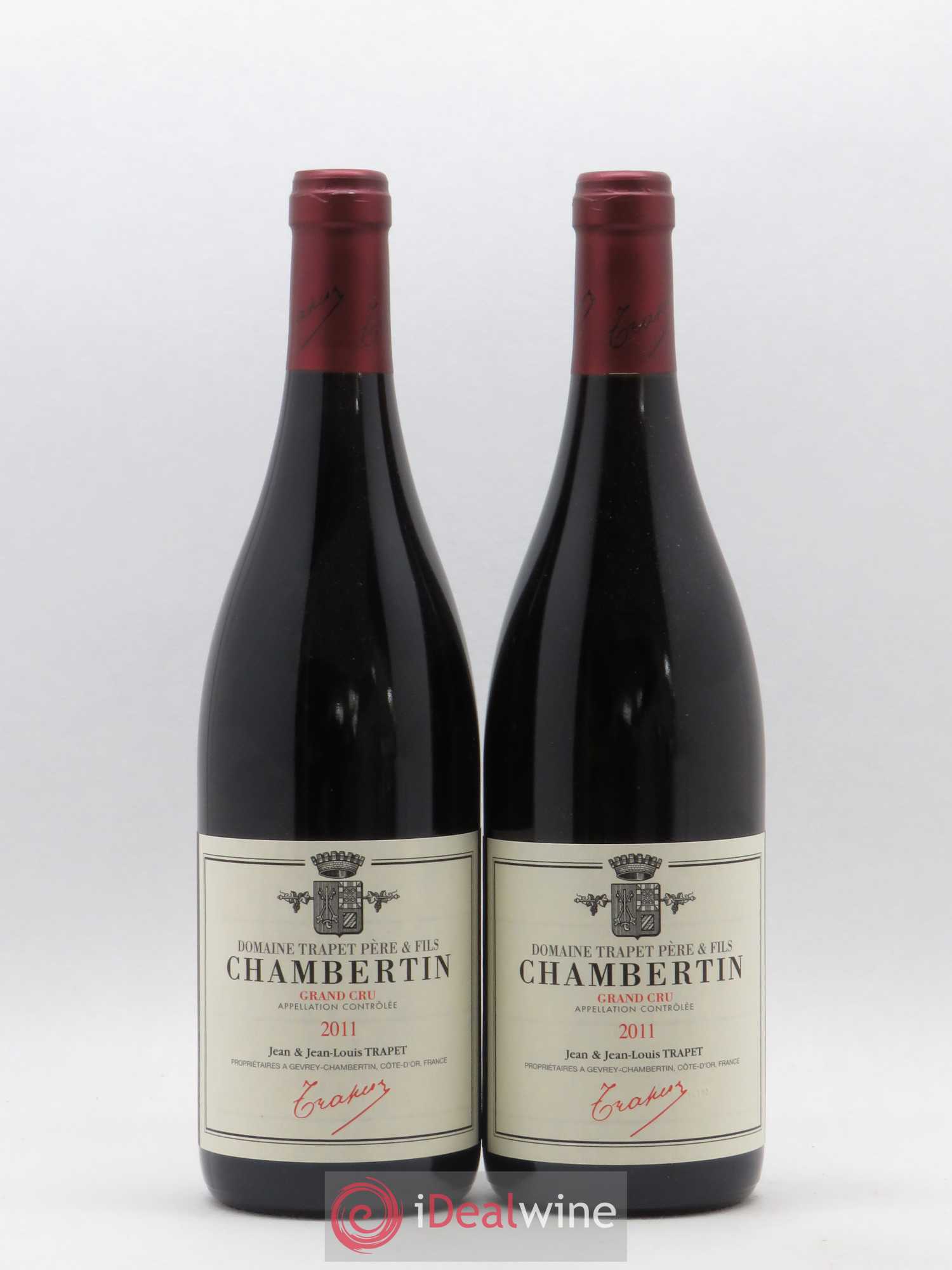 Chambertin Grand Cru Domaine Trapet 2011 - Lot de 2 bouteilles - 0