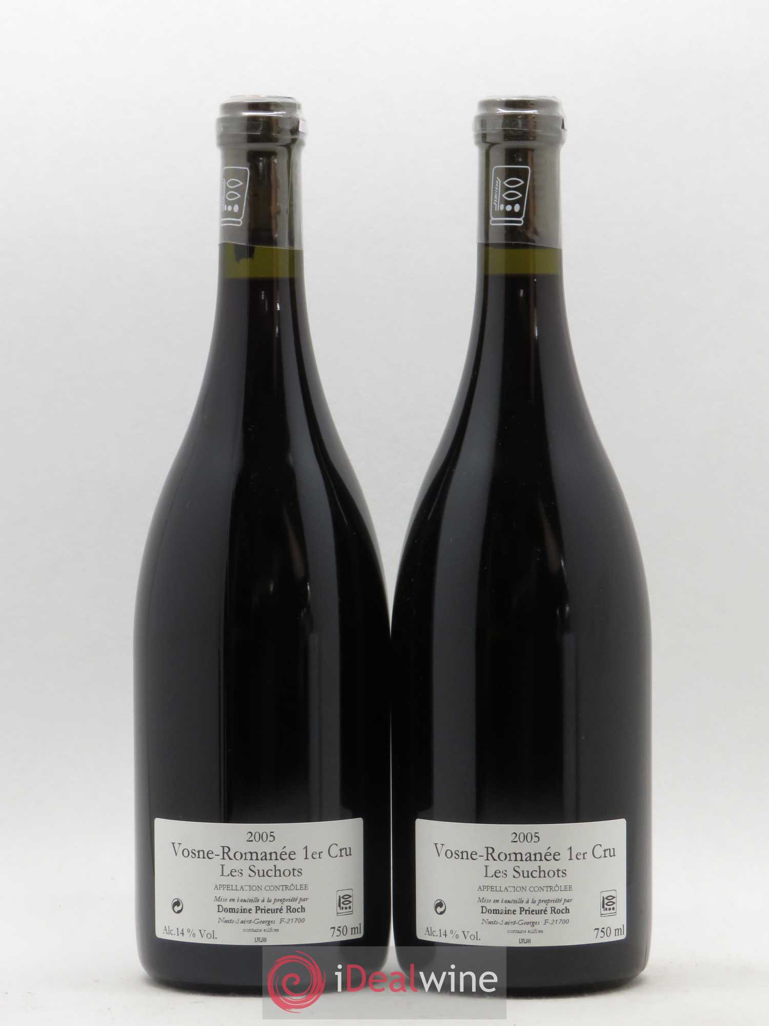 Vosne-Romanée 1er Cru Les Suchots Prieuré Roch 2005 - Lot de 2 bouteilles - 1