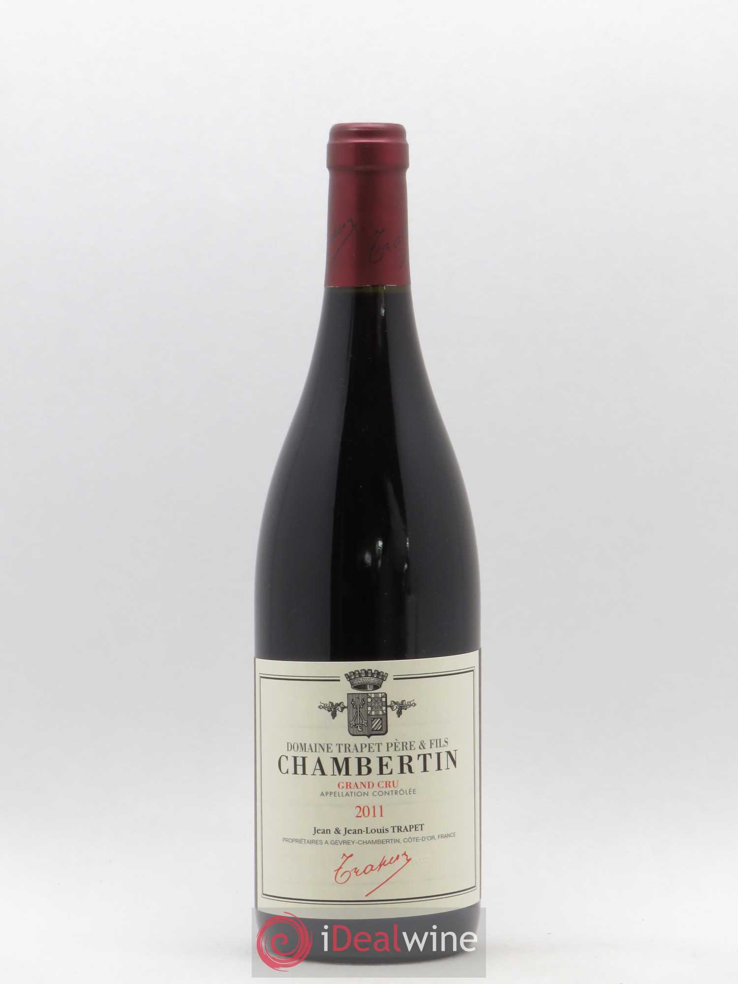 Chambertin Grand Cru Domaine Trapet 2011 - Lot de 1 bouteille - 0