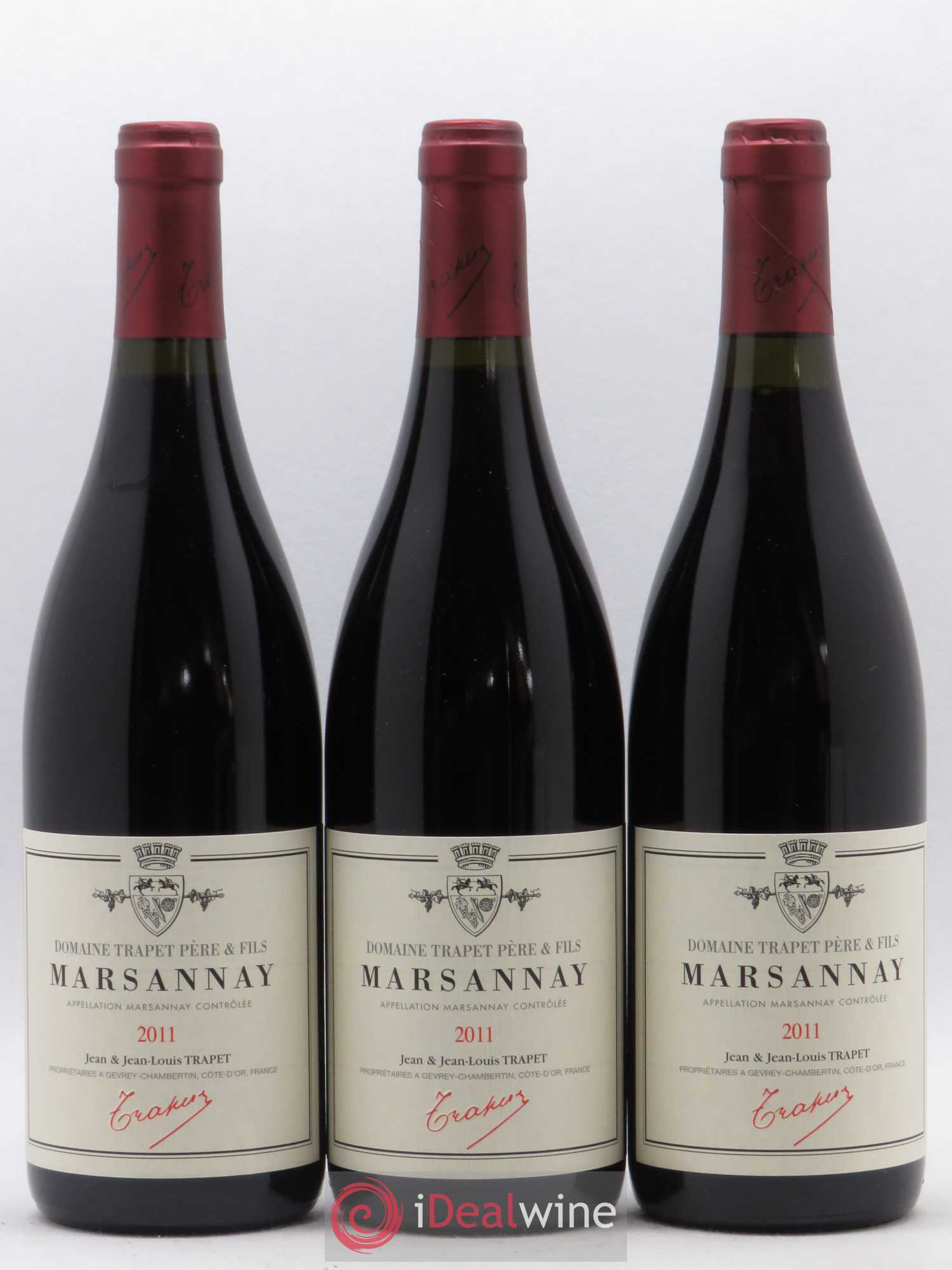 Marsannay Domaine Trapet 2011 - Lot de 3 bouteilles - 0