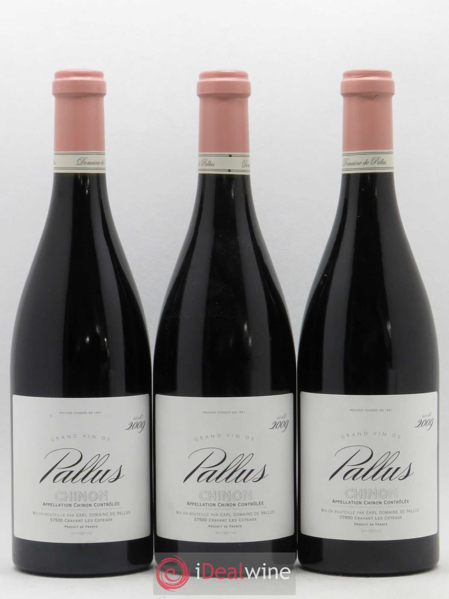 Chinon Pallus Domaine De Pallus 2009 - Posten von 3 Flaschen - 0