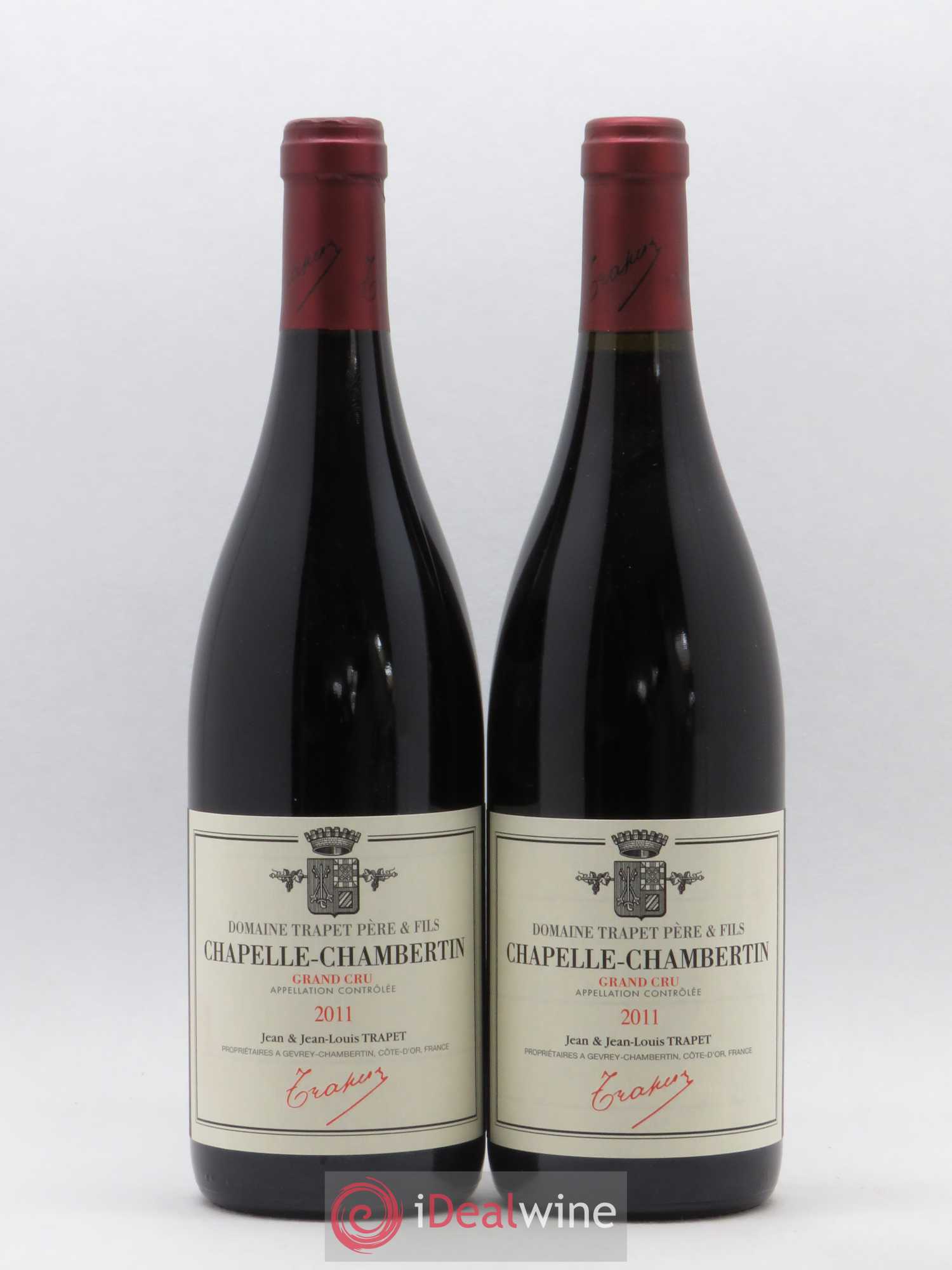 Chapelle-Chambertin Grand Cru Domaine Trapet 2011 - Lot de 2 bouteilles - 0