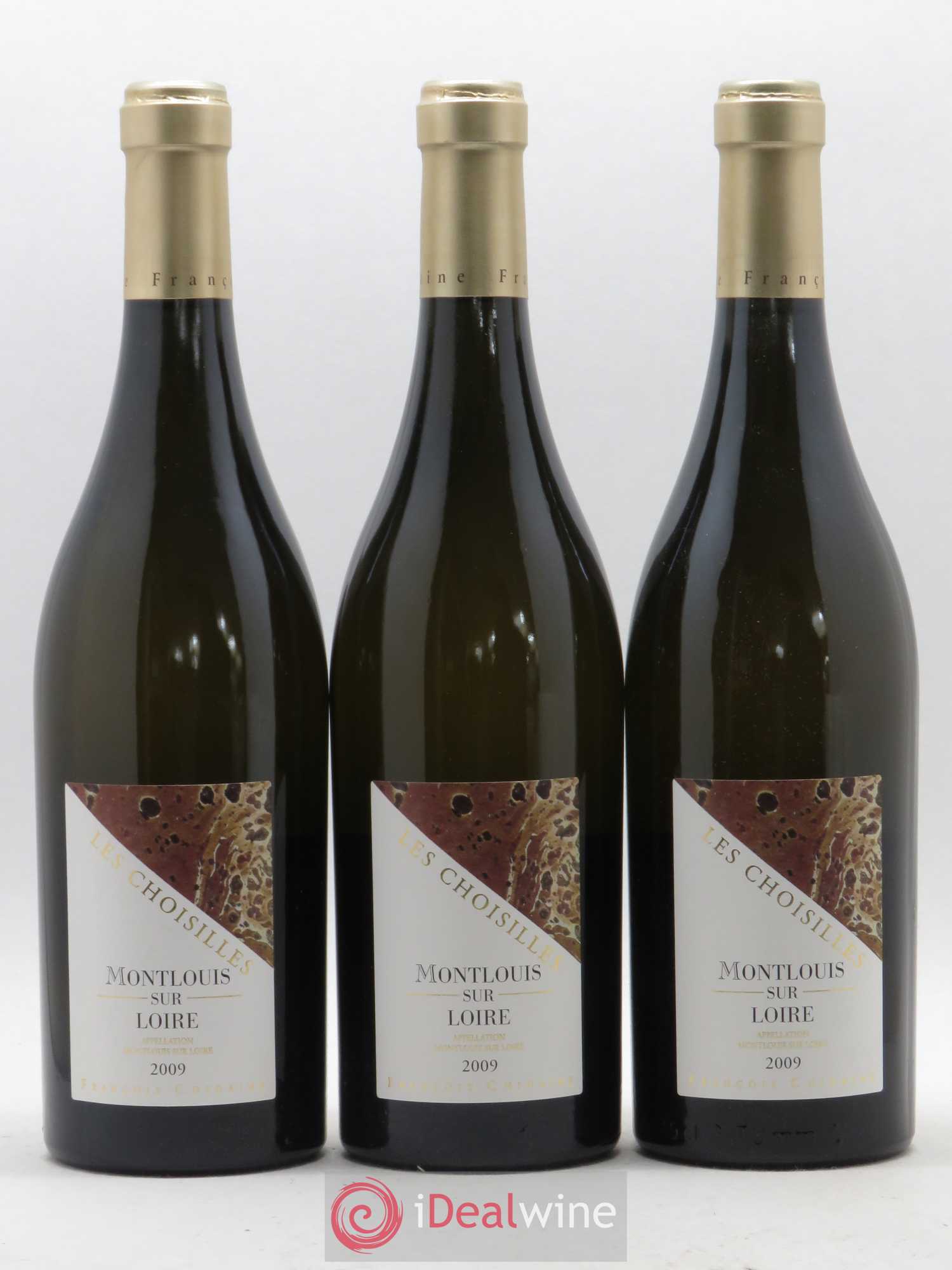 Montlouis-sur-Loire Les Choisilles François Chidaine 2009 - Lot de 3 bouteilles - 0