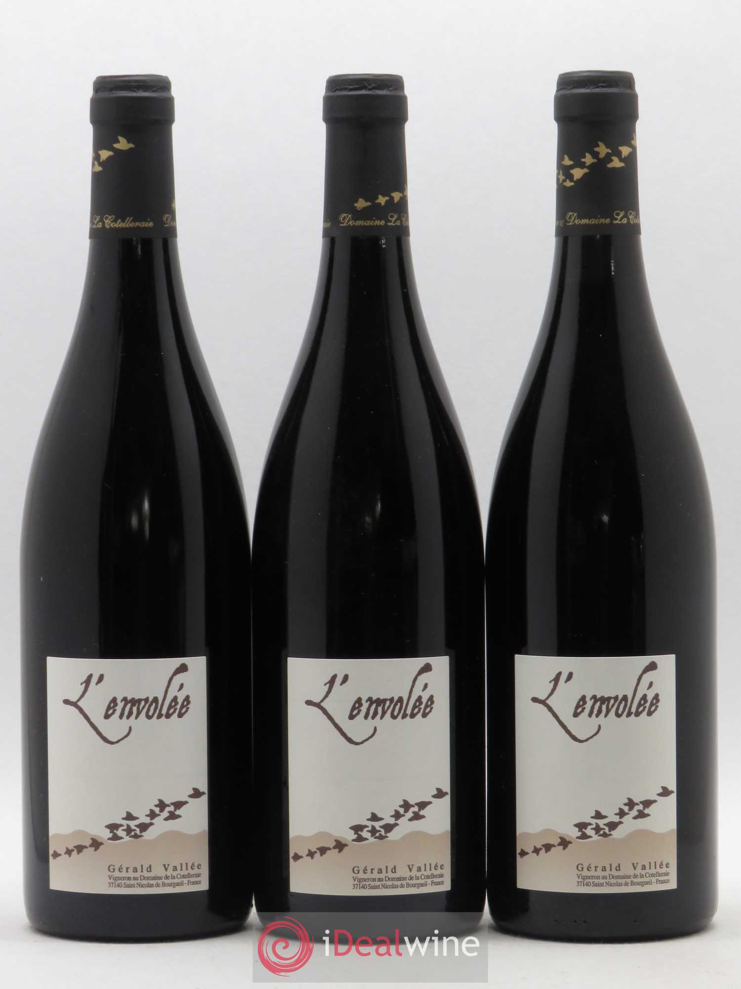 Saint-Nicolas de Bourgueil L'Envolee Domaine de la Cotelleraie 2005 - Posten von 6 Flaschen - 1