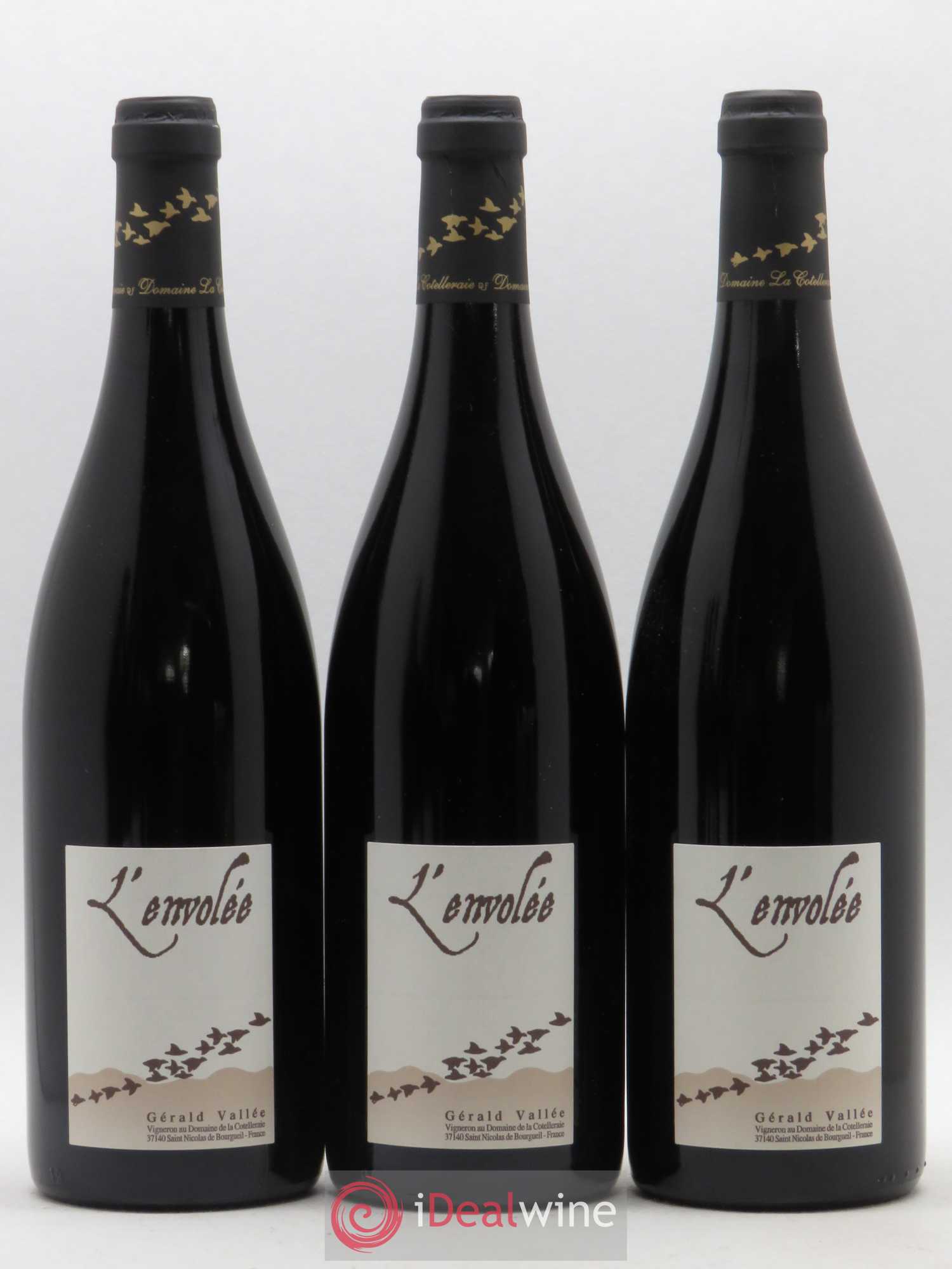 Saint-Nicolas de Bourgueil L'Envolee Domaine de la Cotelleraie 2005 - Posten von 6 Flaschen - 3