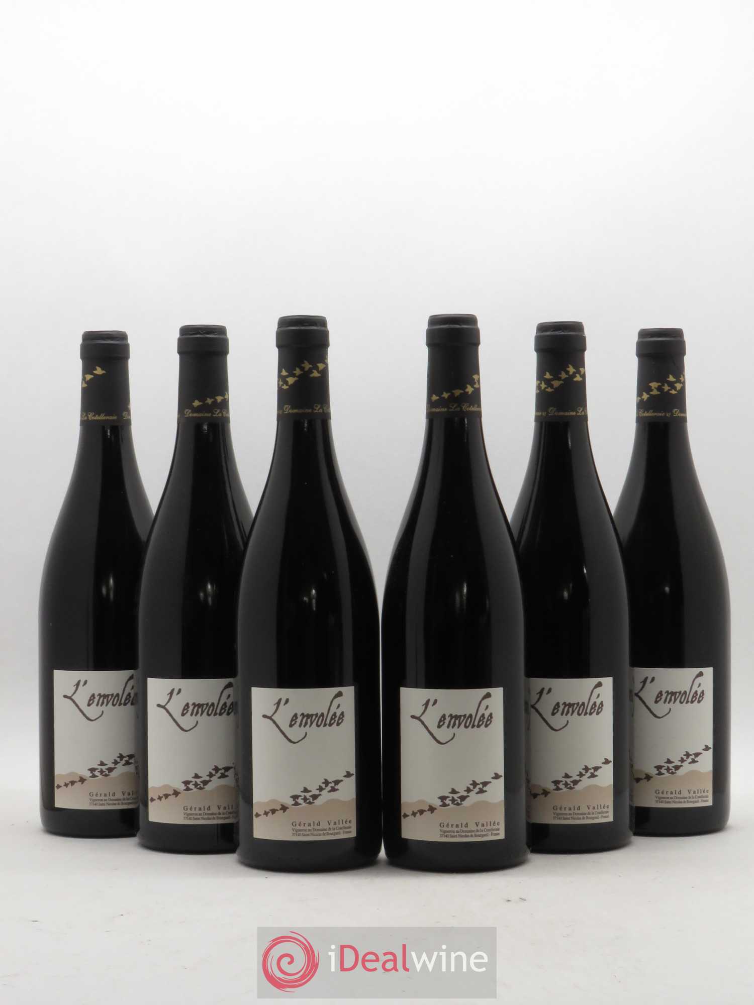 Saint-Nicolas de Bourgueil L'Envolee Domaine de la Cotelleraie 2005 - Posten von 6 Flaschen - 0
