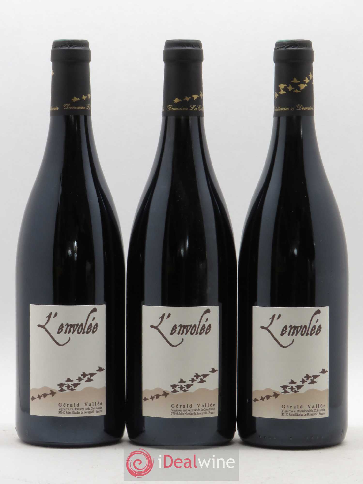 Saint-Nicolas de Bourgueil L'Envolee Domaine de la Cotelleraie 2006 - Posten von 6 Flaschen - 1