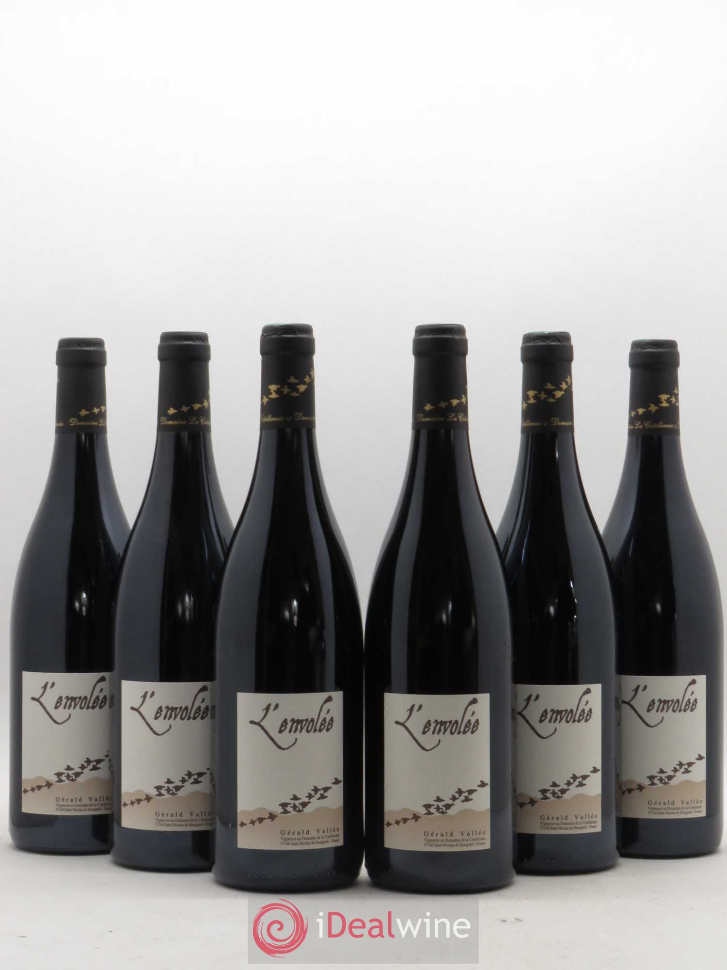 Saint-Nicolas de Bourgueil L'Envolee Domaine de la Cotelleraie 2006 - Posten von 6 Flaschen - 0