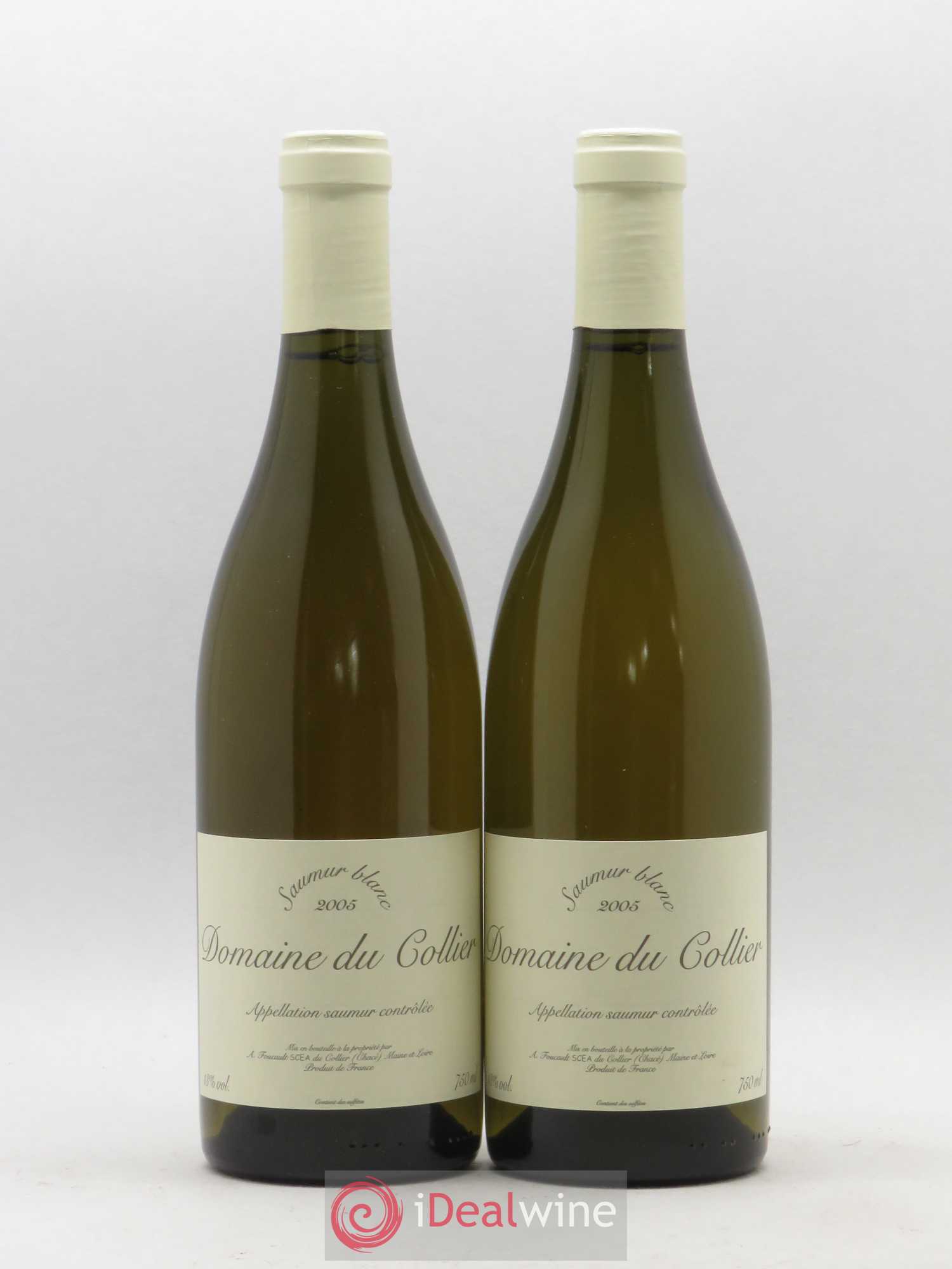 Saumur Domaine du Collier 2005 - Lot de 2 bouteilles - 0