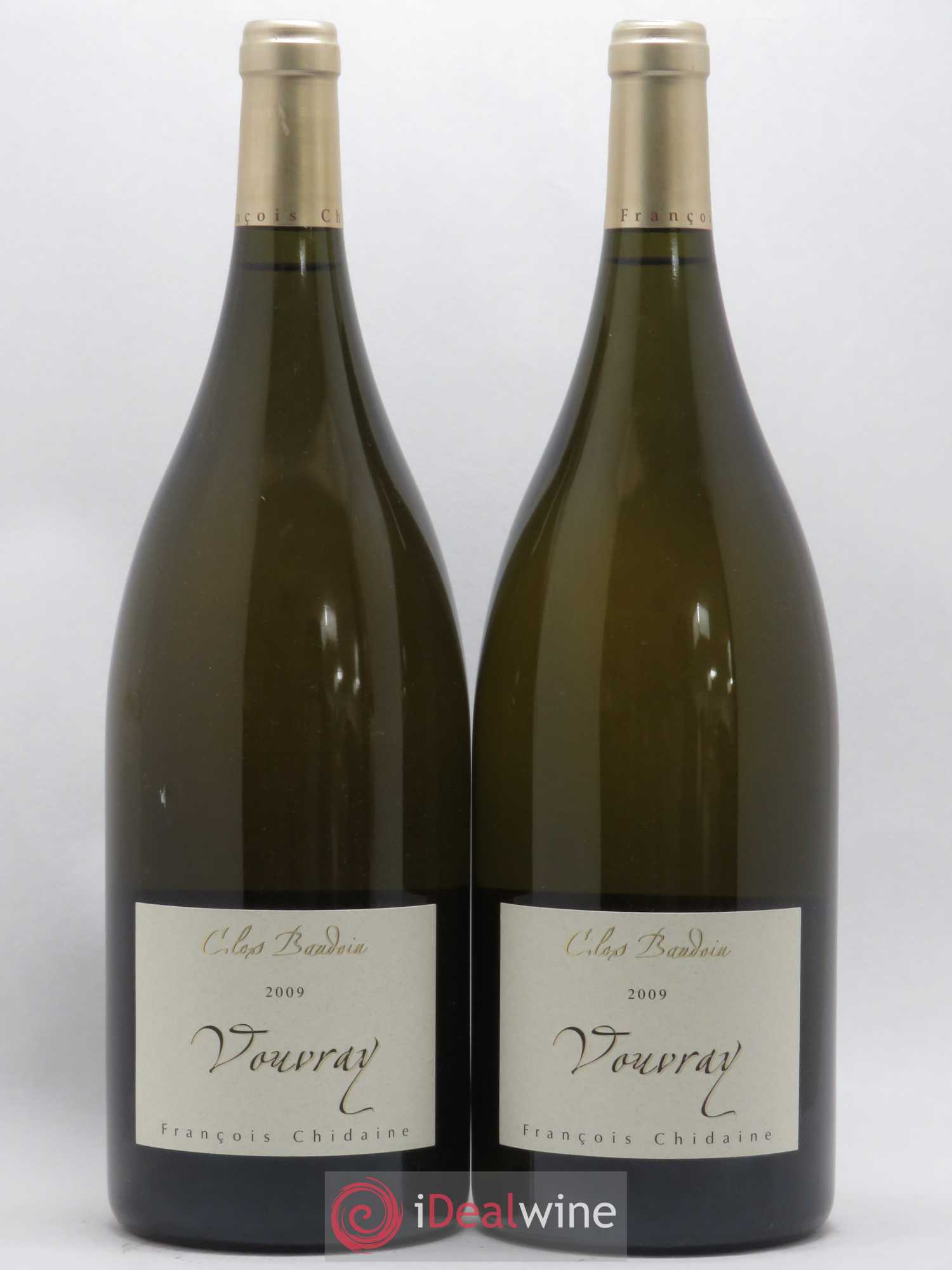 Vouvray Clos Baudoin Domaine François Chidaine 2009 - Posten von 2 Magnum - 0