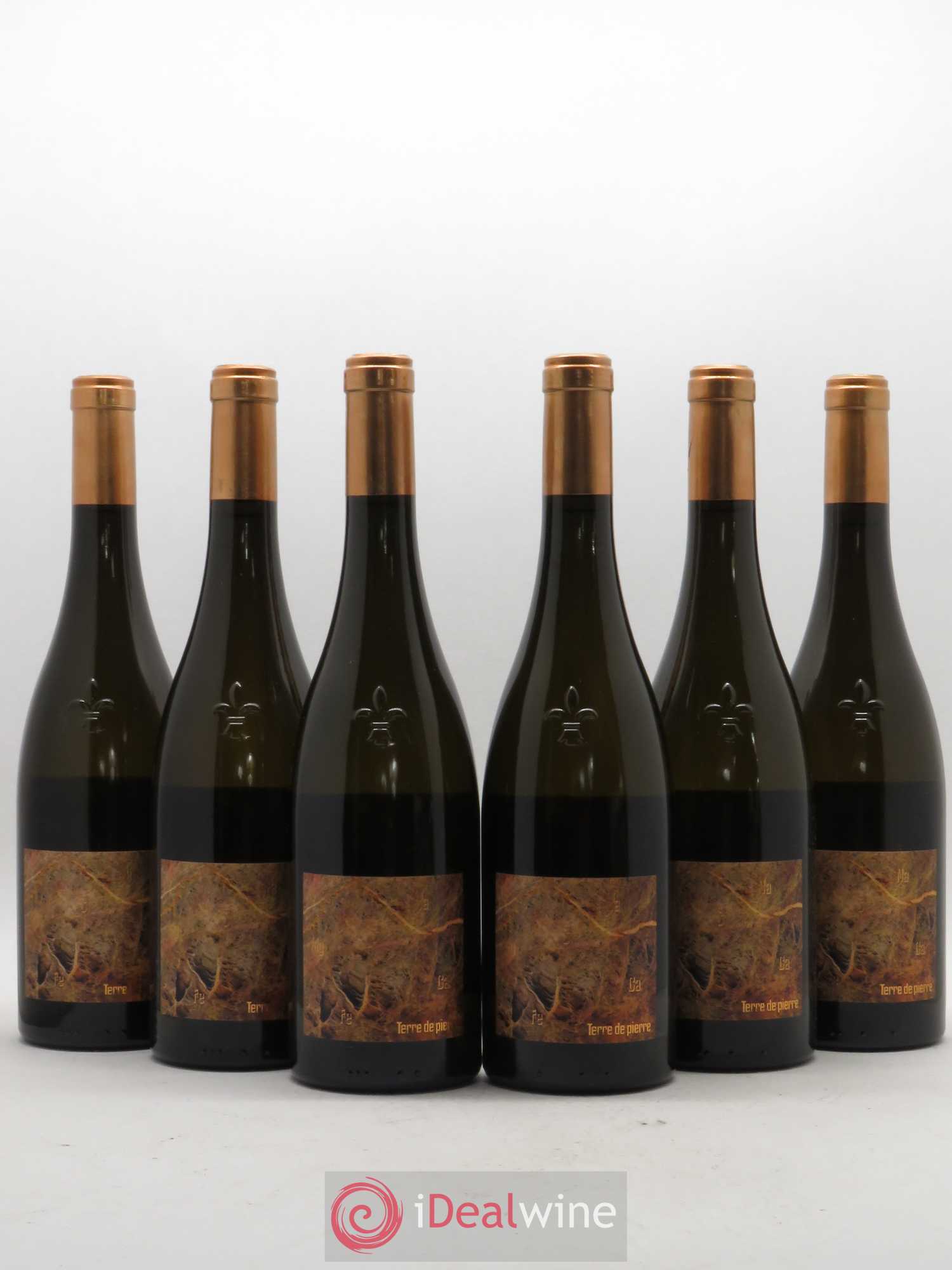 Muscadet-Sèvre-et-Maine Terre de Pierre Butte de la Roche Domaine Luneau Papin 2010 - Posten von 6 Flaschen - 0