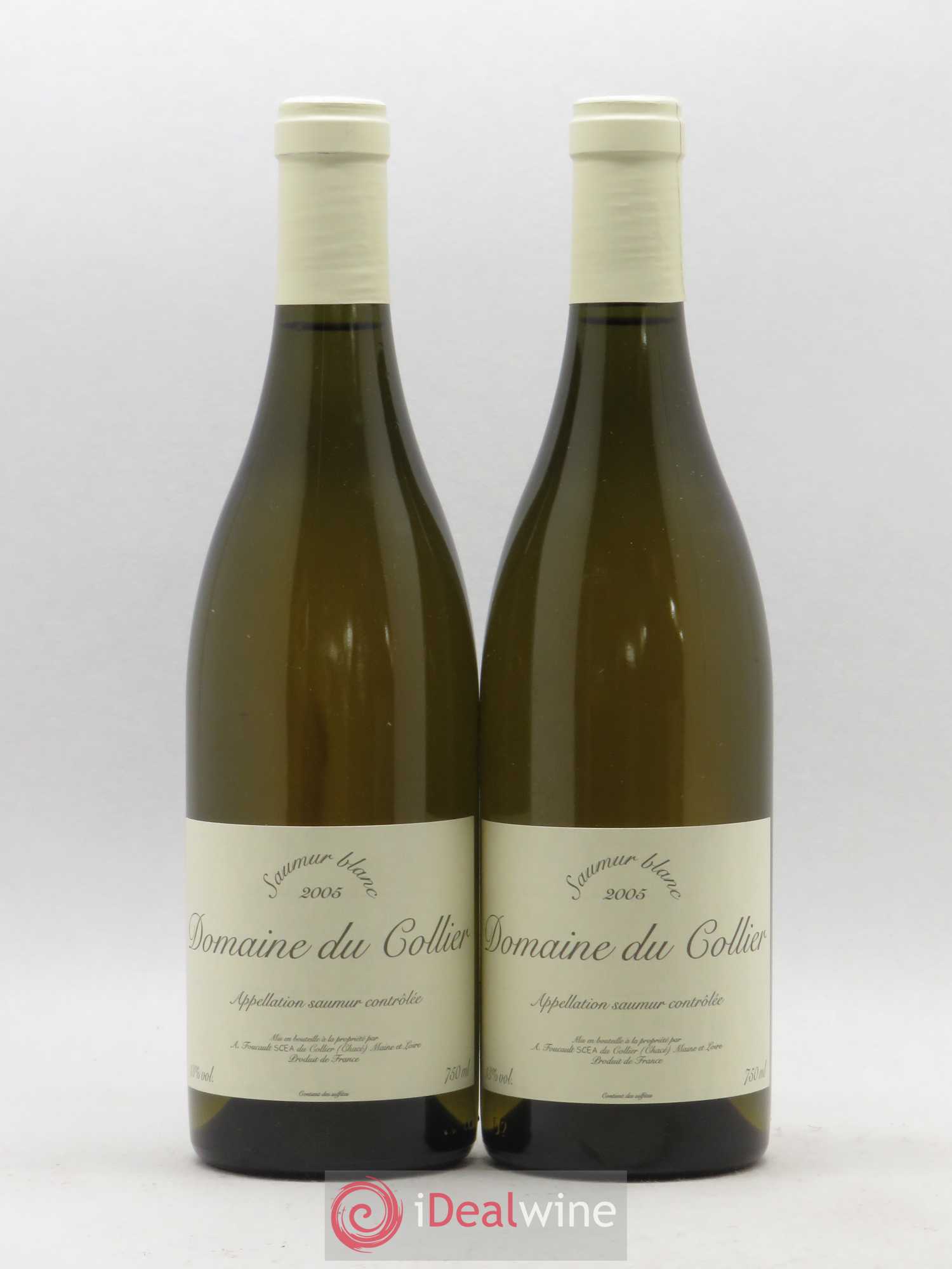Saumur Domaine du Collier 2005 - Lot de 2 bouteilles - 0