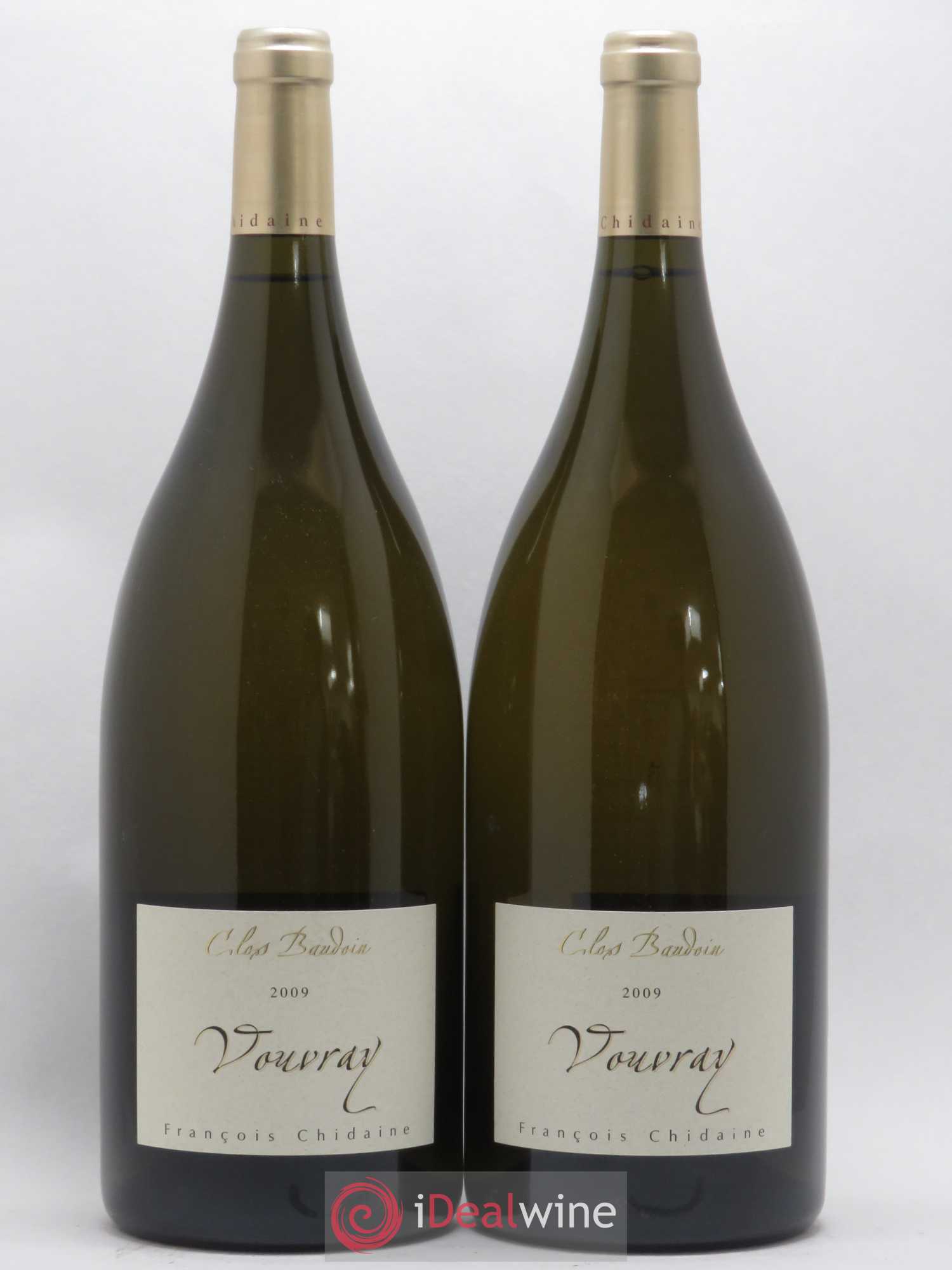 Vouvray Clos Baudoin Domaine François Chidaine 2009 - Posten von 2 Magnum - 0