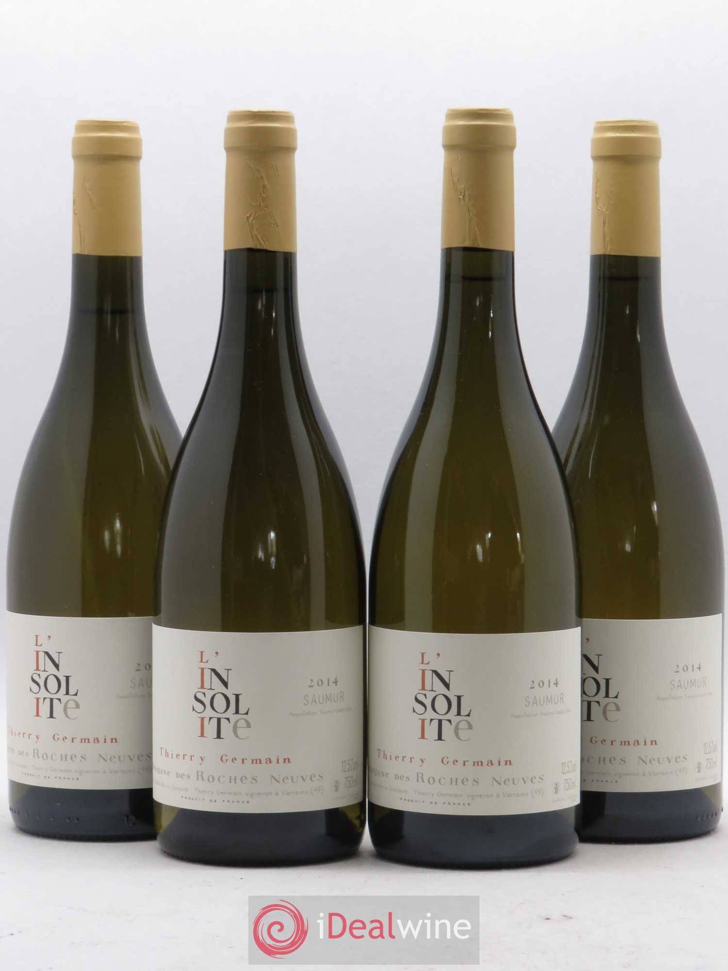 Saumur Insolite Domaine des Roches Neuves - Thierry Germain 2014 - Lot de 4 bouteilles - 0