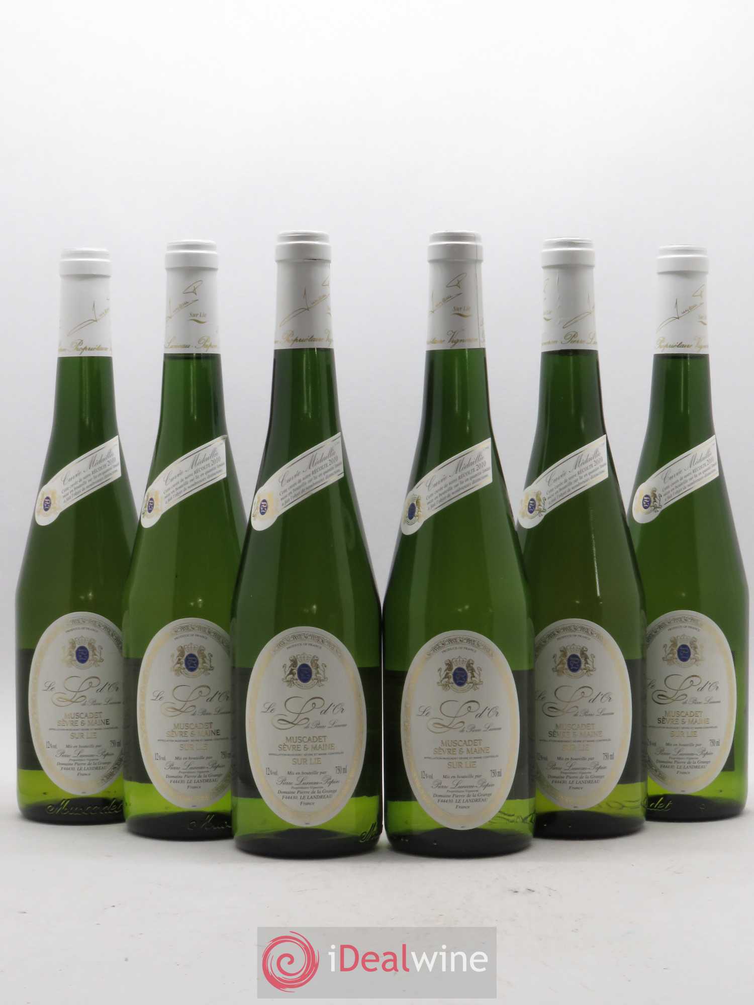 Muscadet-Sèvre-et-Maine L D'Or Luneau-Papin 2010 - Lot de 6 bouteilles - 0