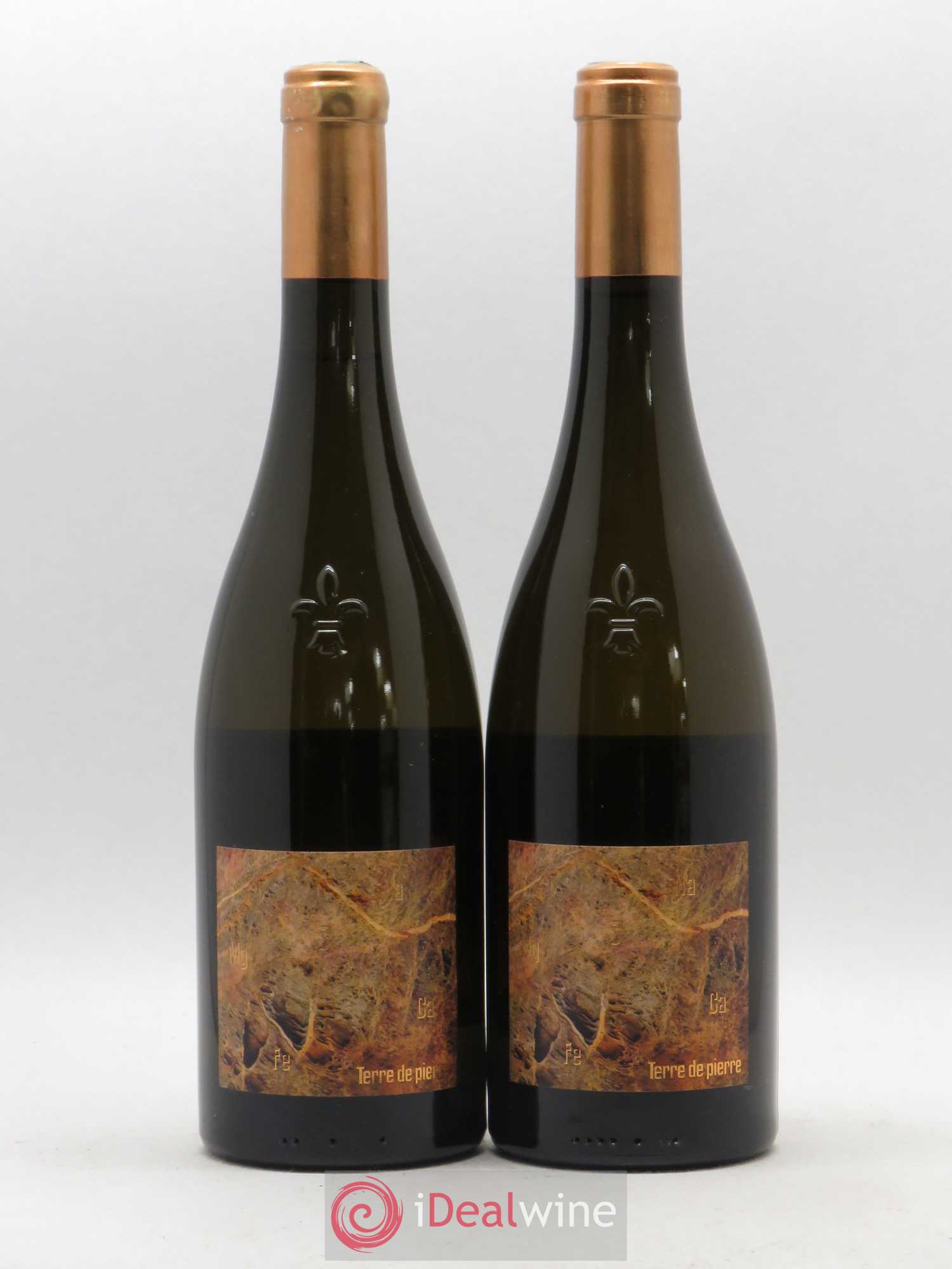 Muscadet-Sèvre-et-Maine Terre de Pierre Butte de la Roche Domaine Luneau Papin 2010 - Posten von 2 Flaschen - 0