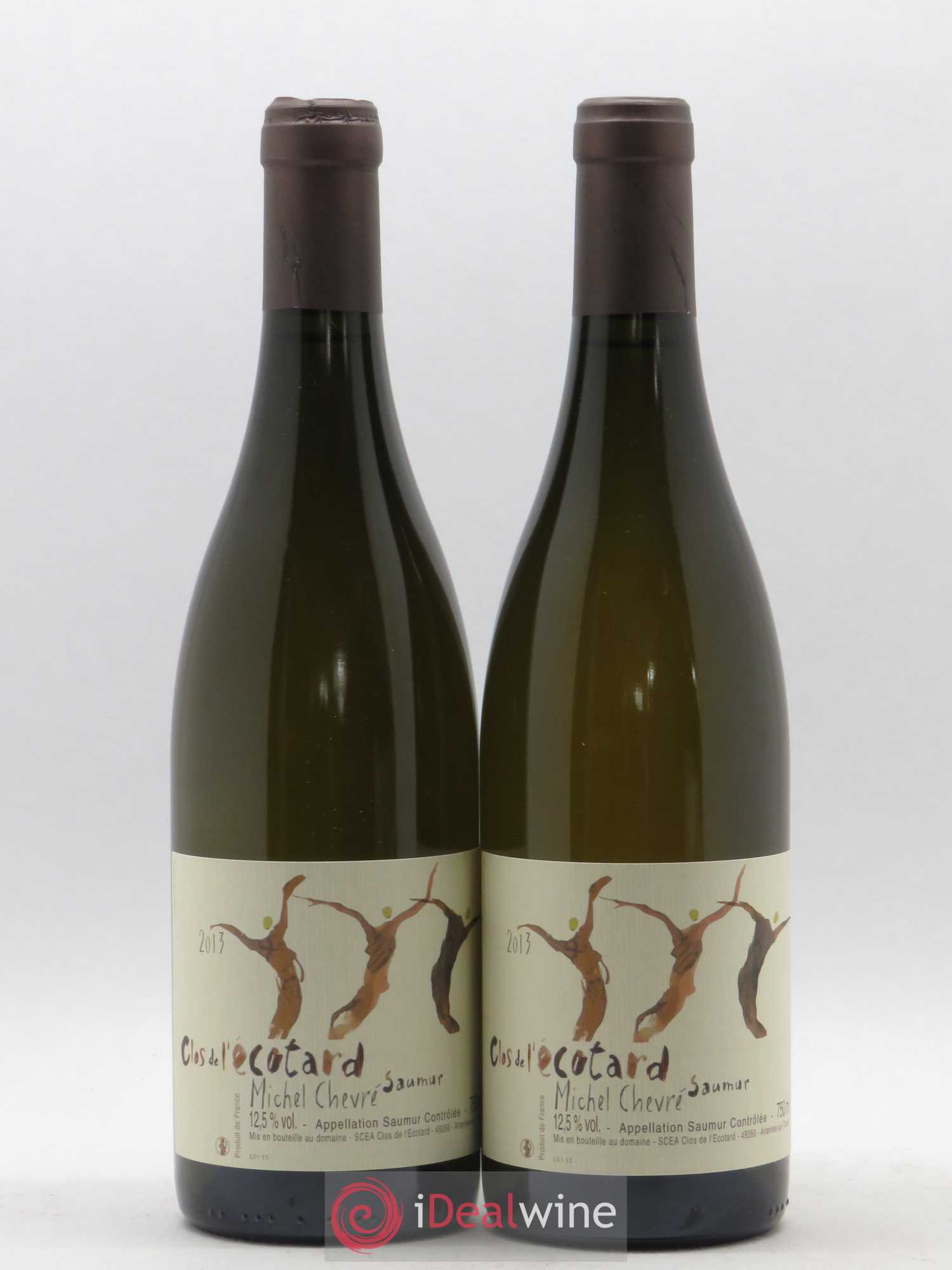 Saumur Clos de l'Ecotard - Michel Chevré 2013 - Lot de 2 bouteilles - 0