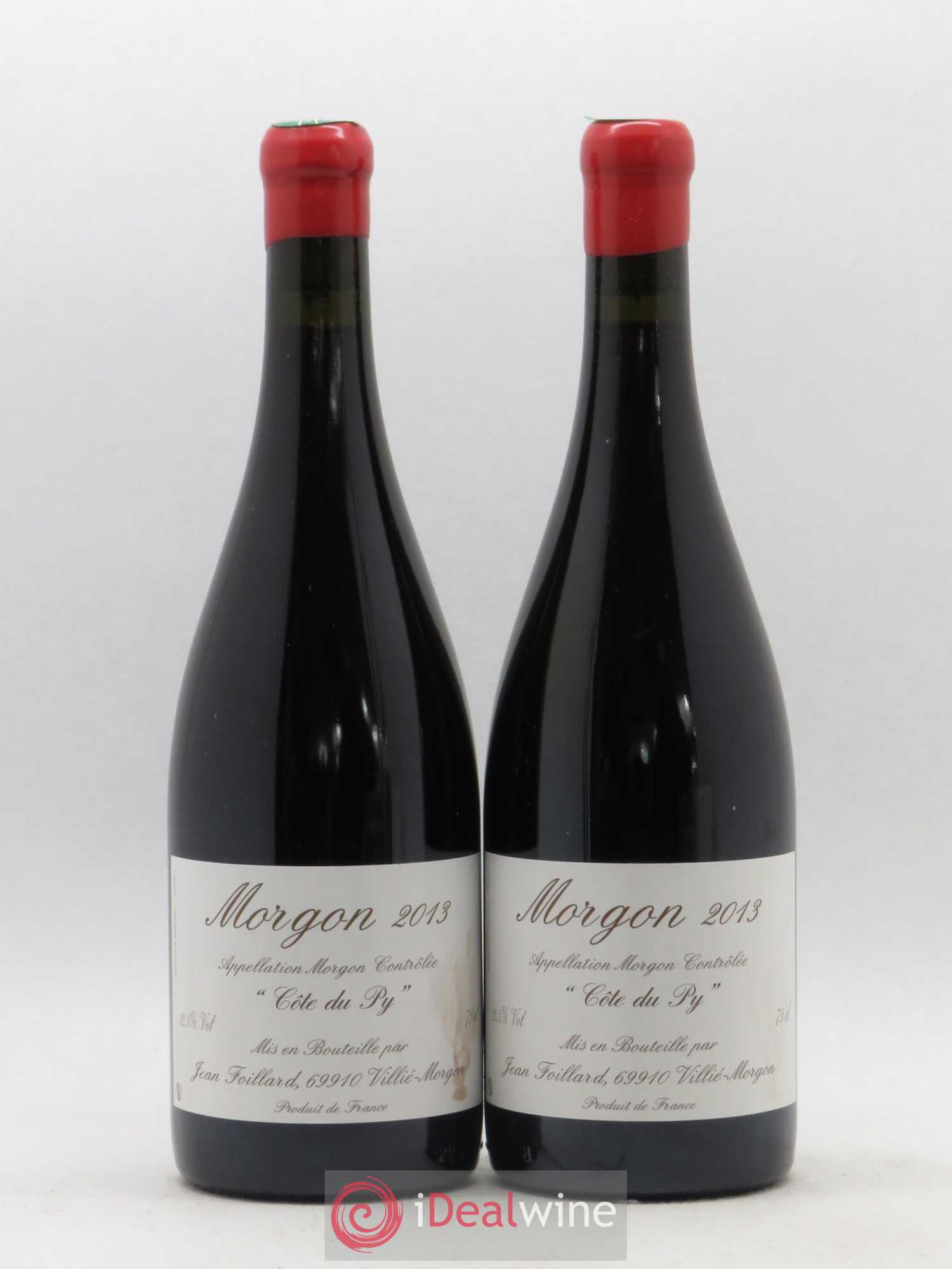 Morgon Côte du Py Jean Foillard 2013 - Lot de 2 bouteilles - 0