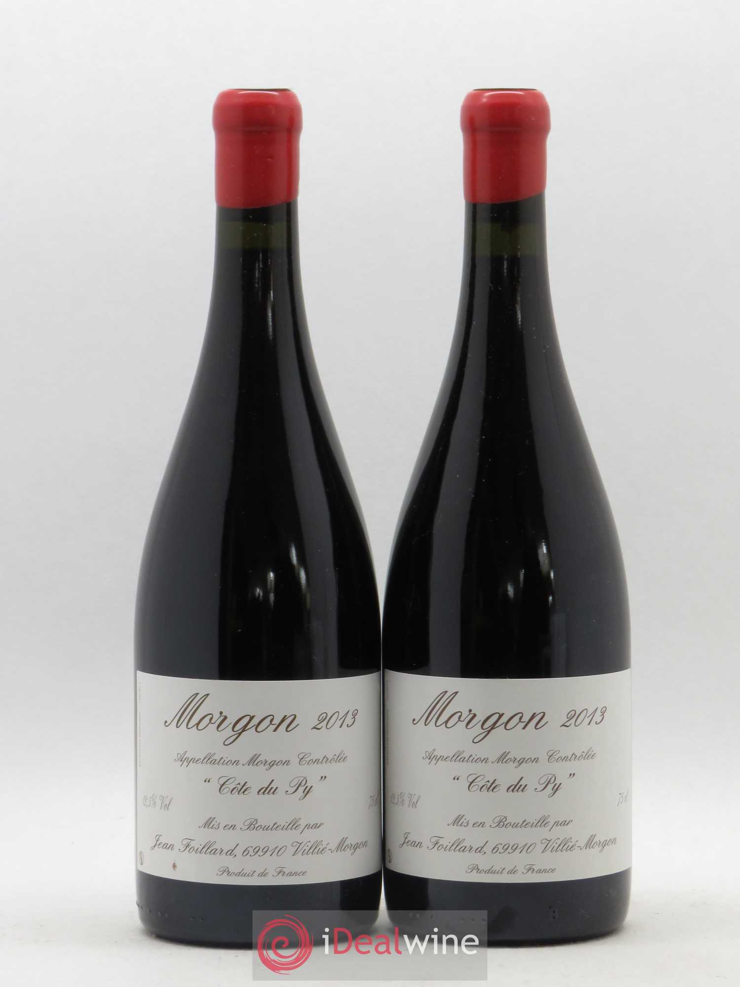 Morgon Côte du Py Jean Foillard 2013 - Lot de 2 bouteilles - 0