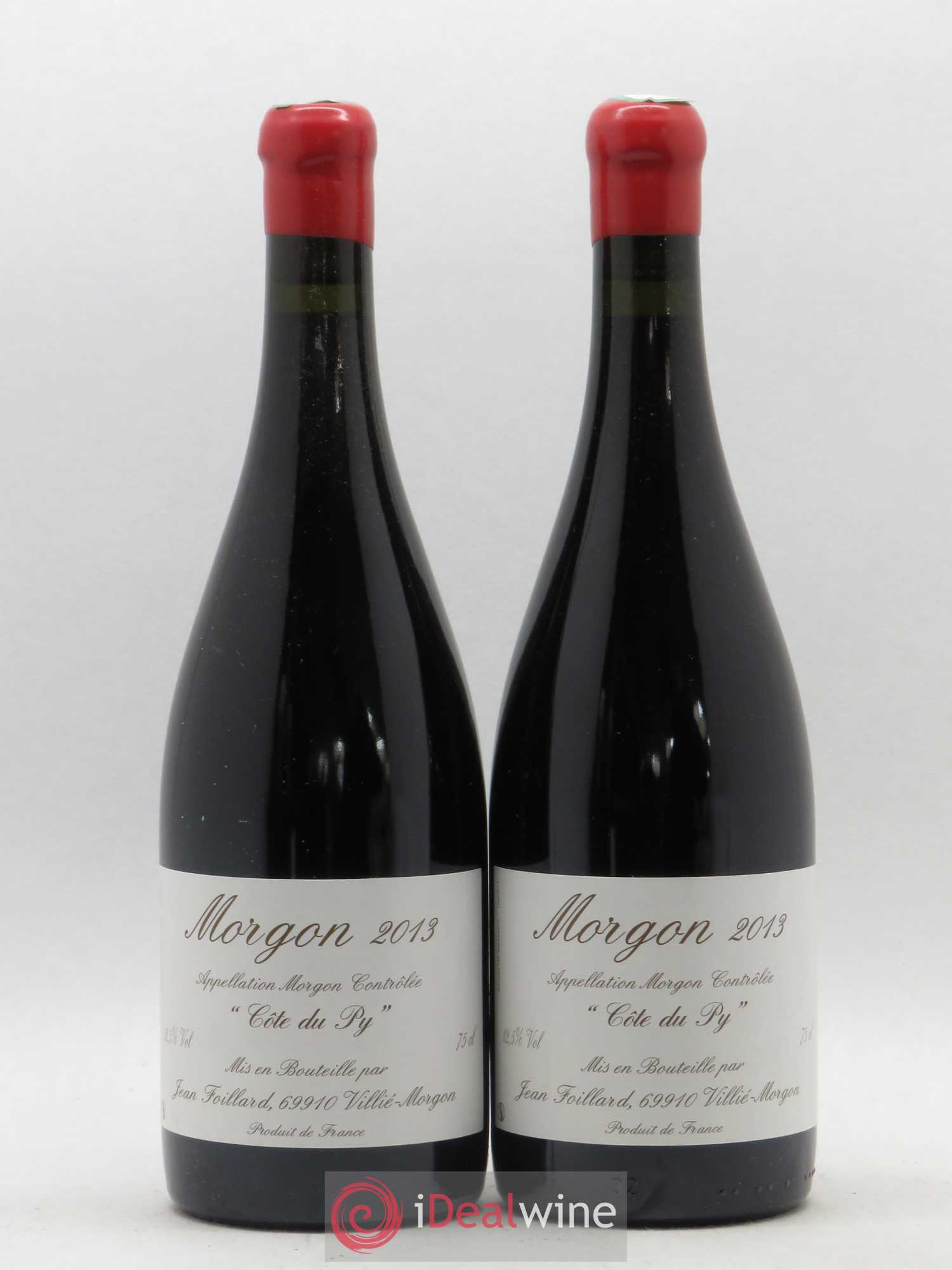 Morgon Côte du Py Jean Foillard 2013 - Lot de 2 bouteilles - 0