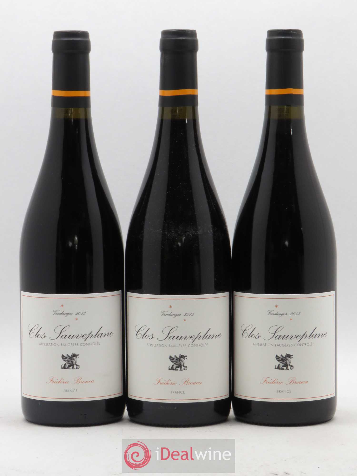 Faugères Clos Sauveplane Frederic Brouca 2013 - Posten von 6 Flaschen - 1