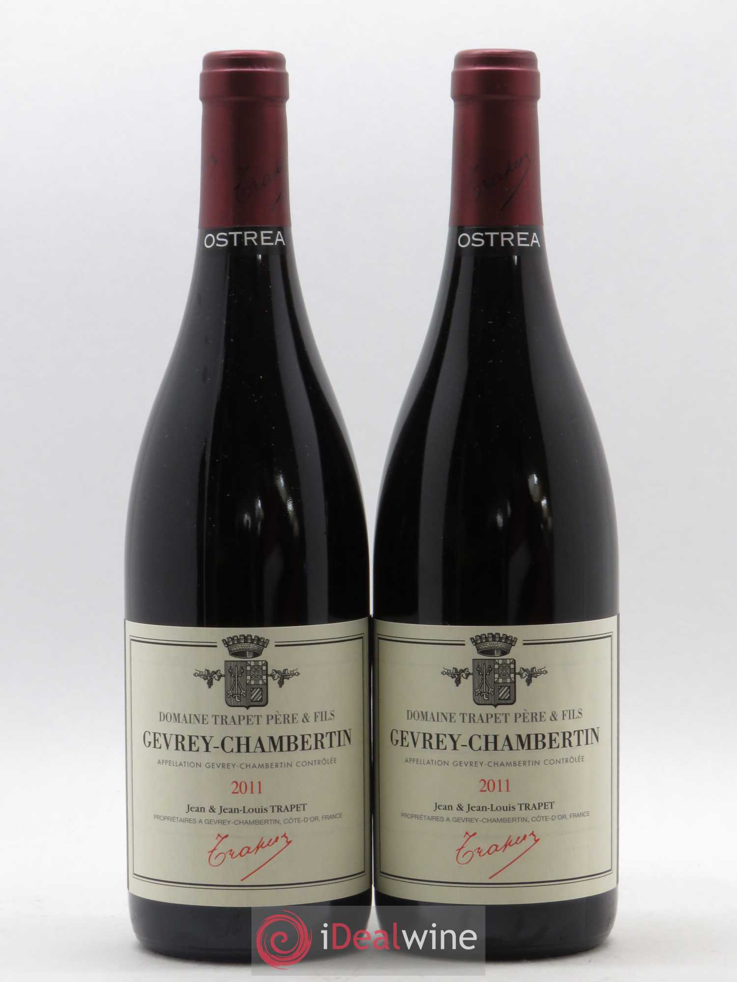 Gevrey-Chambertin Ostrea Domaine Trapet 2011 - Lot de 2 bouteilles - 0