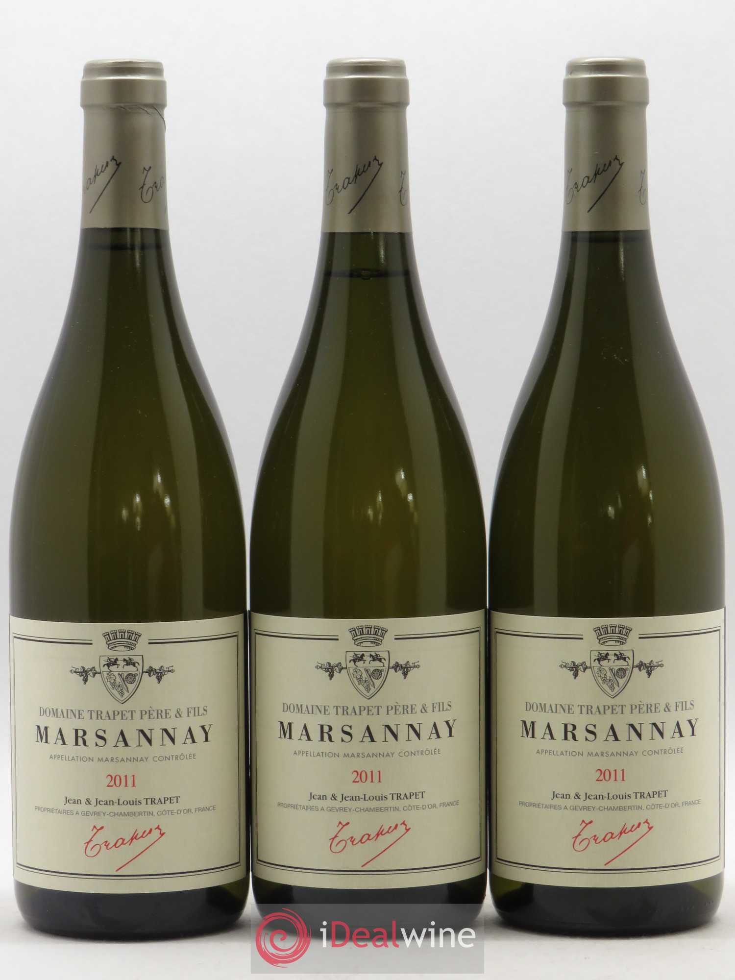 Marsannay Domaine Jean Louis Trapet 2011 - Posten von 3 Flaschen - 0