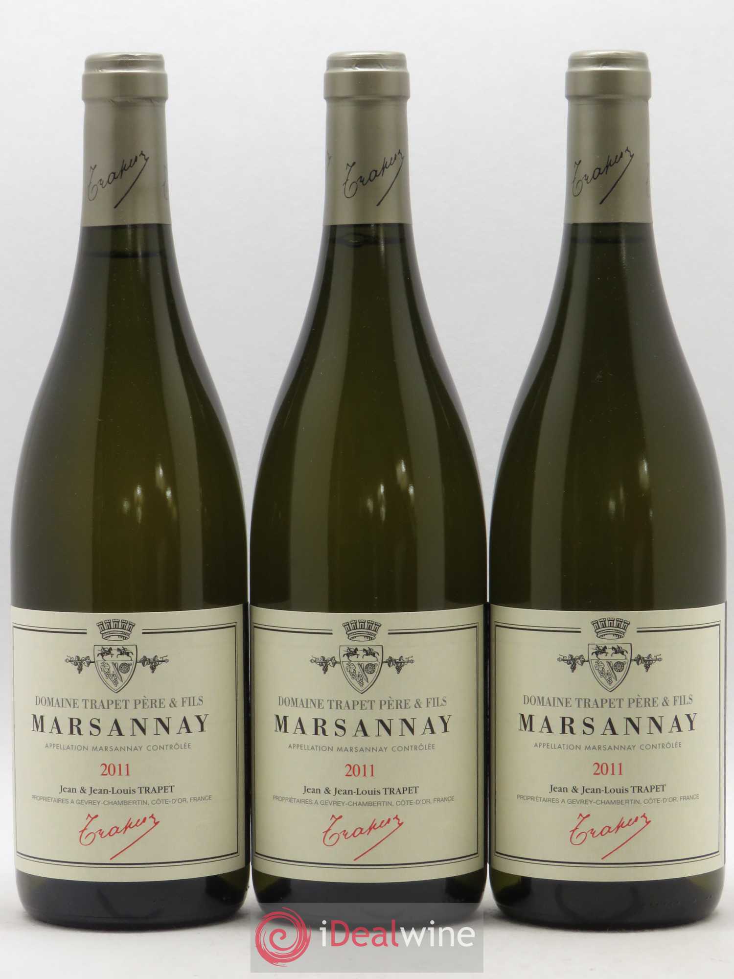Marsannay Domaine Jean Louis Trapet 2011 - Posten von 3 Flaschen - 0