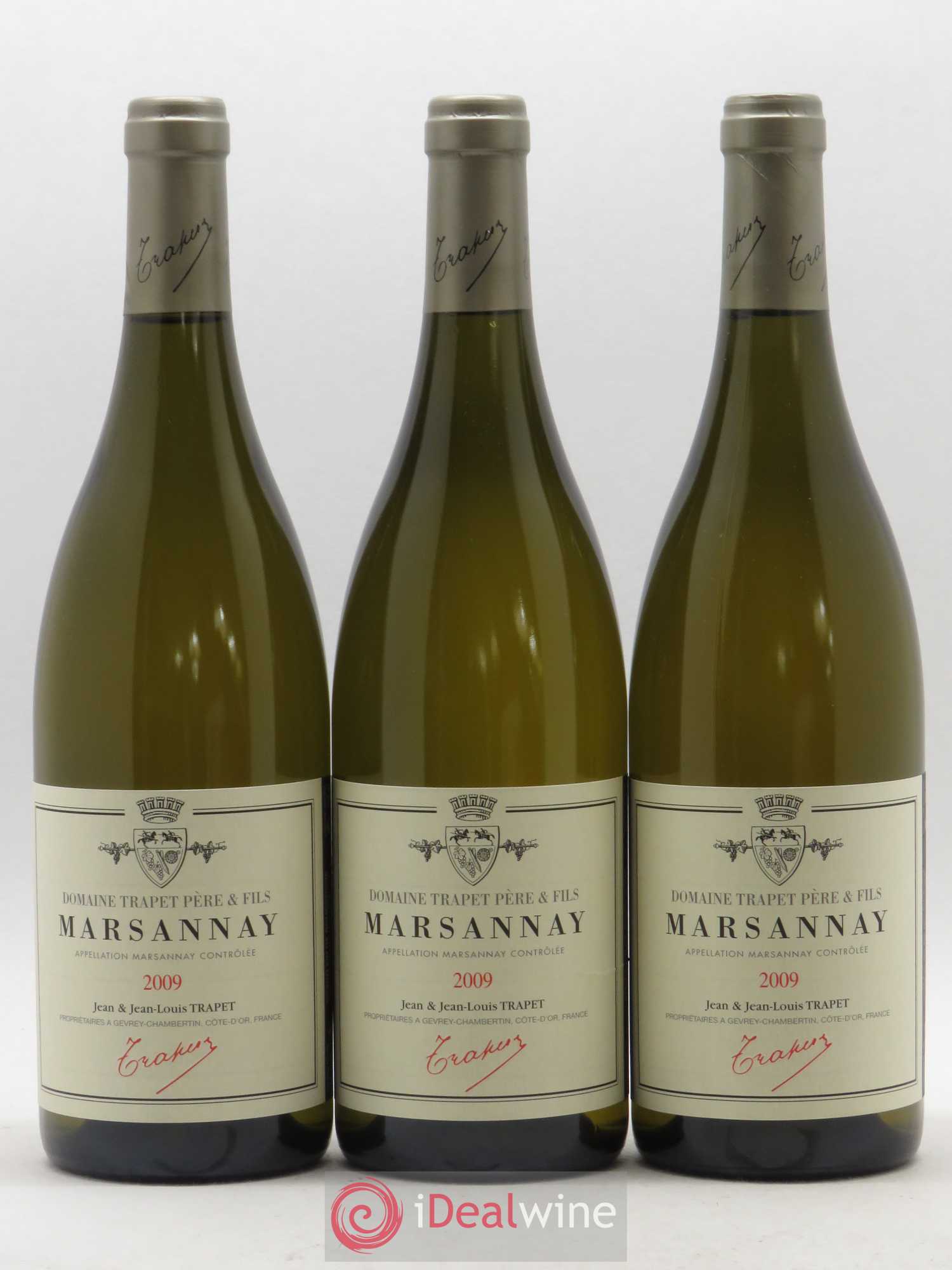 Marsannay Domaine Jean Louis Trapet 2009 - Posten von 3 Flaschen - 0