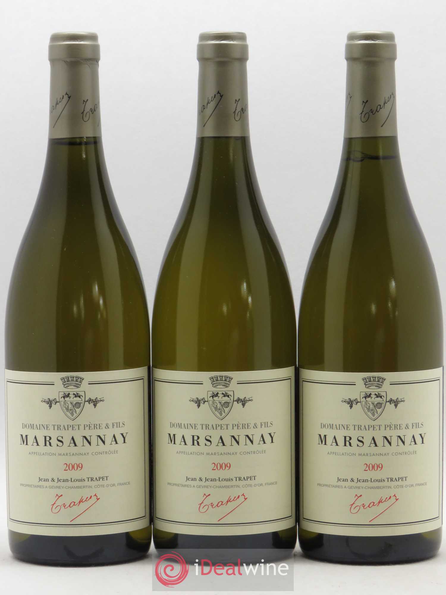 Marsannay Domaine Jean Louis Trapet 2009 - Posten von 3 Flaschen - 0