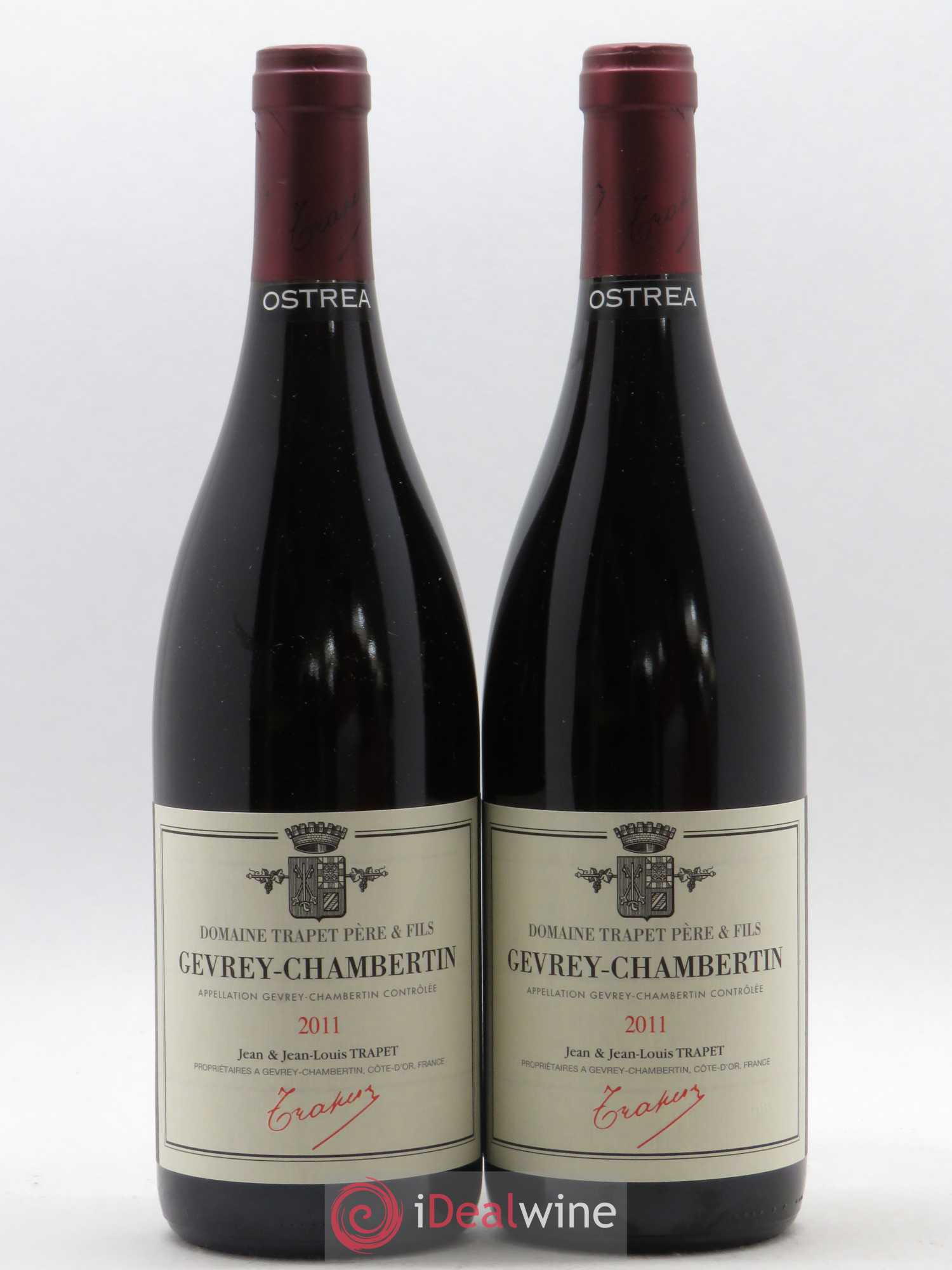 Gevrey-Chambertin Ostrea Domaine Trapet 2011 - Lot de 2 bouteilles - 0