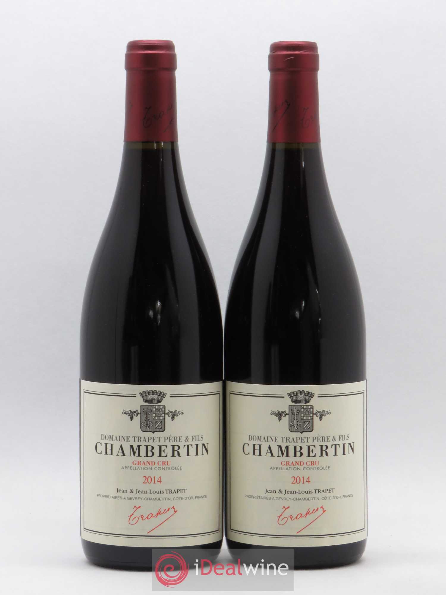 Chambertin Grand Cru Domaine Trapet 2014 - Lot de 2 bouteilles - 0