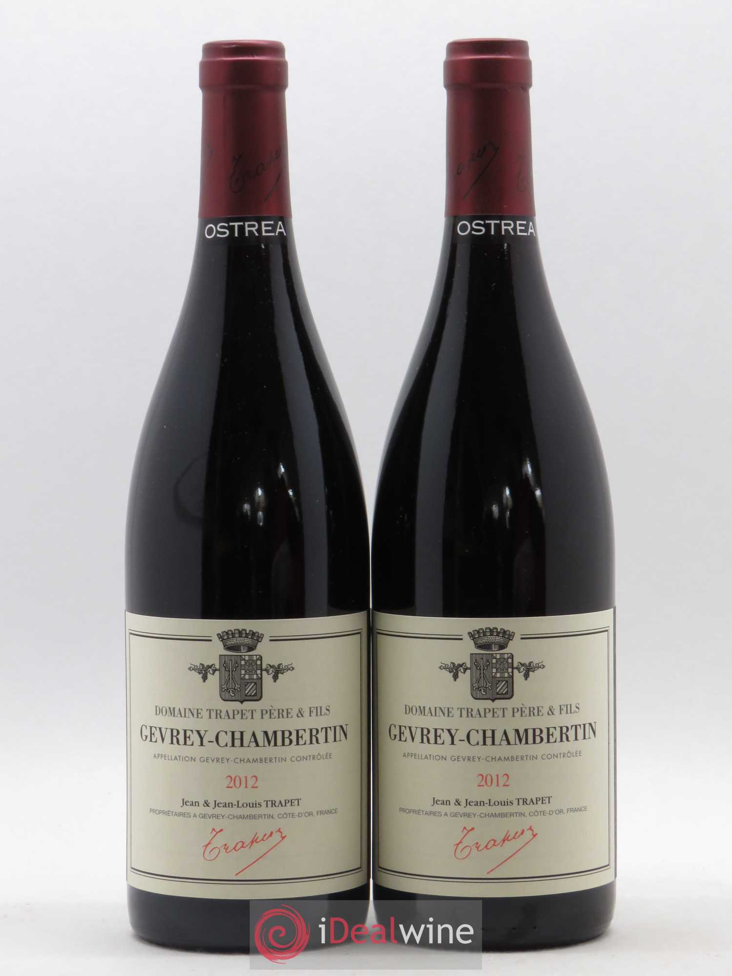 Gevrey-Chambertin Ostrea Domaine Trapet 2012 - Lot de 2 bouteilles - 0