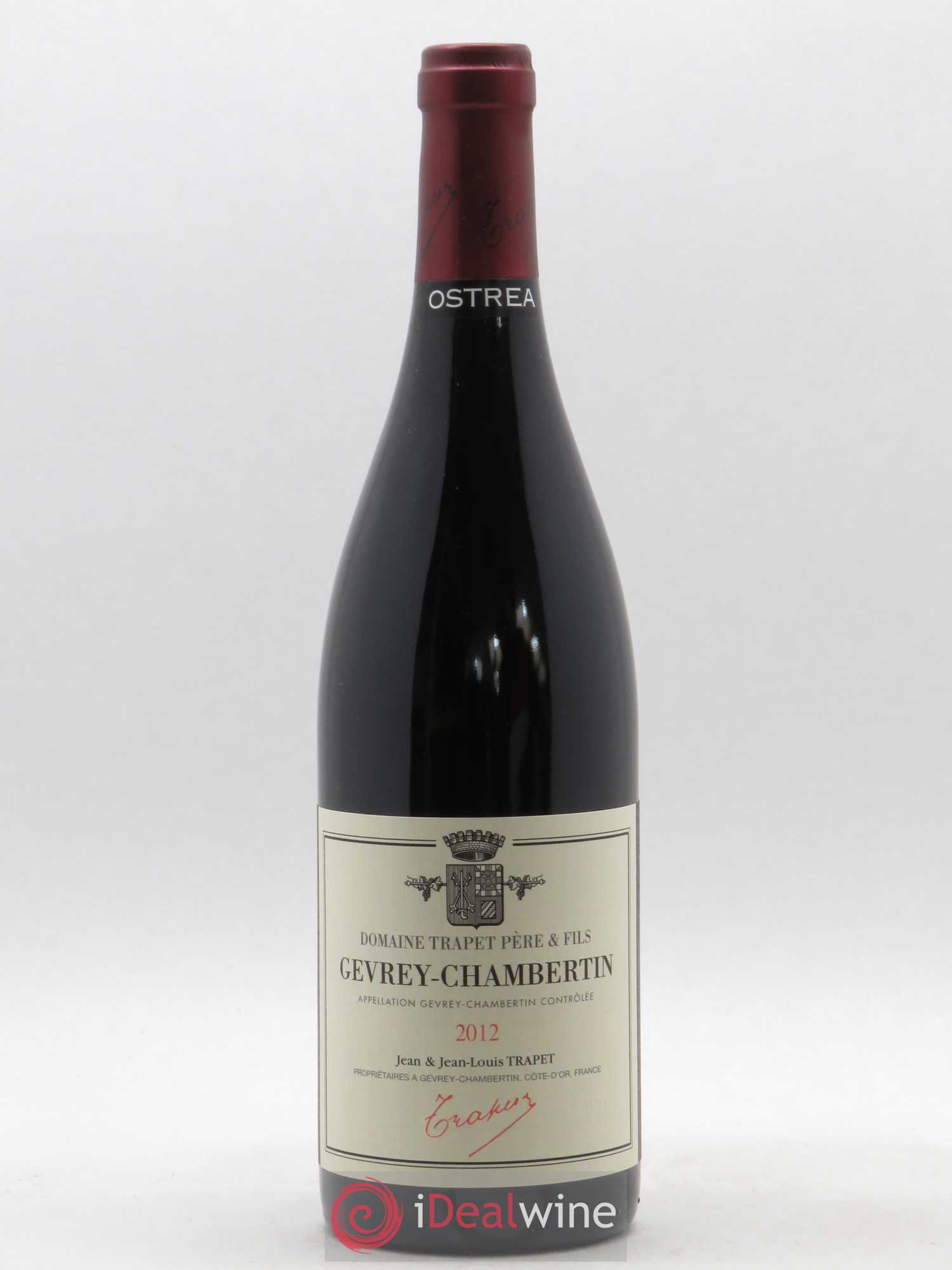 Gevrey-Chambertin Ostrea Domaine Trapet 2012 - Lot de 1 bouteille - 0