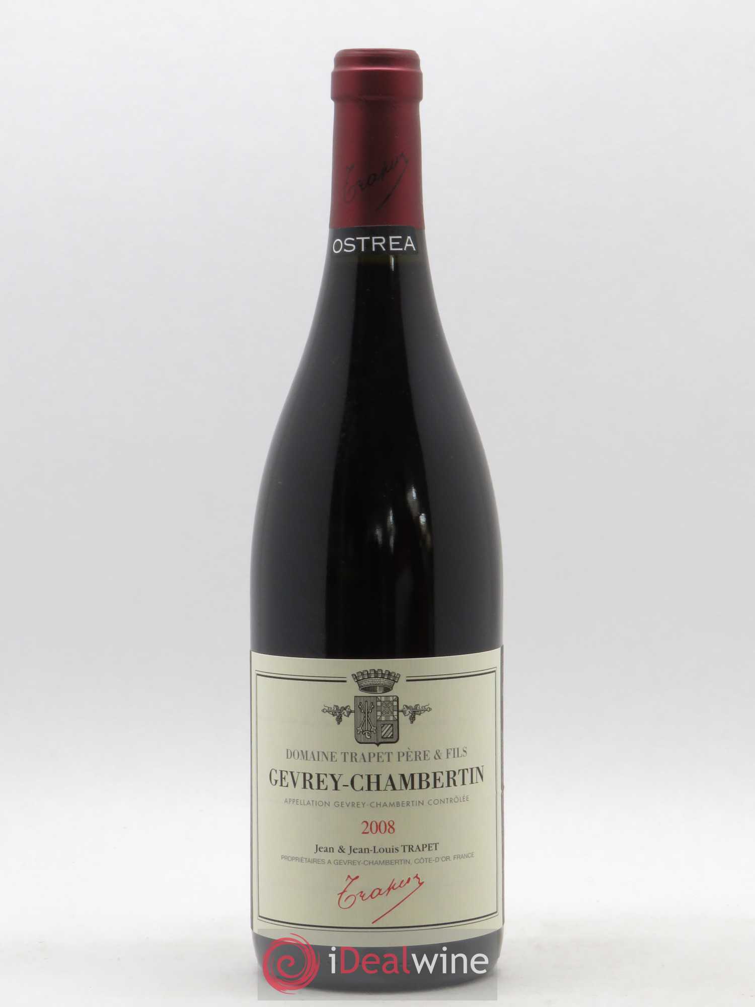 Gevrey-Chambertin Ostrea Domaine Trapet 2008 - Lot de 1 bouteille - 0
