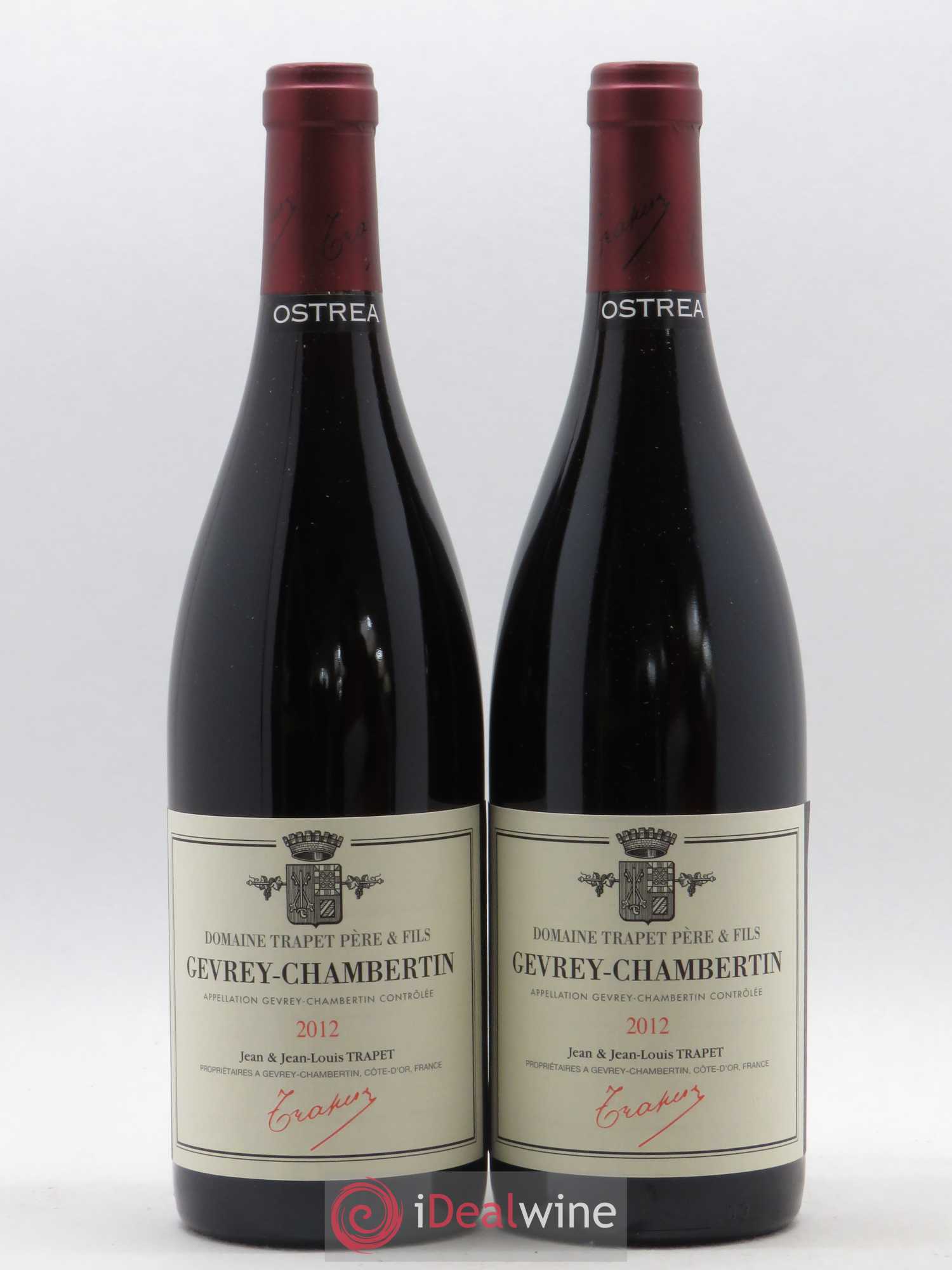 Gevrey-Chambertin Ostrea Domaine Trapet 2012 - Lot de 2 bouteilles - 0
