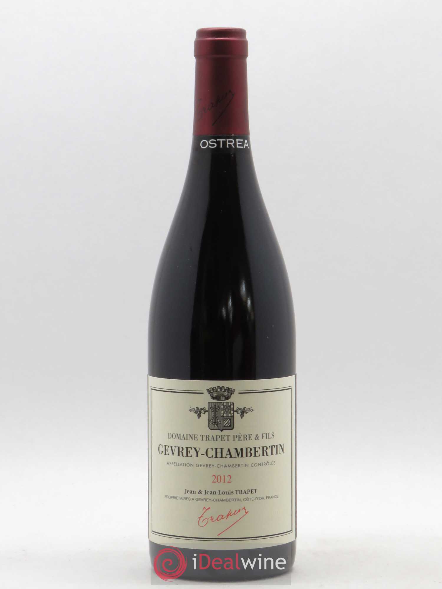 Gevrey-Chambertin Ostrea Domaine Trapet 2012 - Lot de 1 bouteille - 0